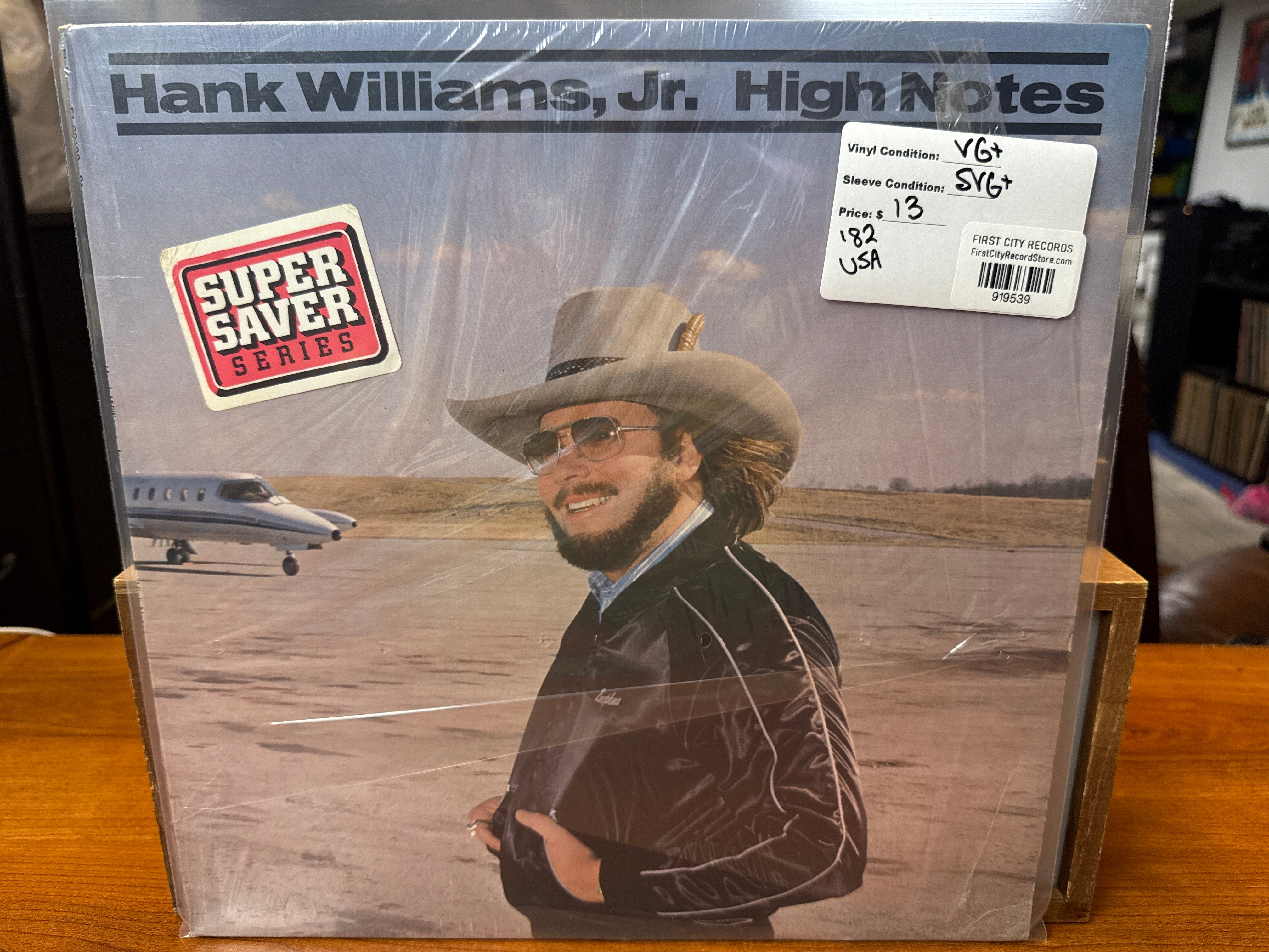 Hank Williams Jr - High Notes (1982, USED)