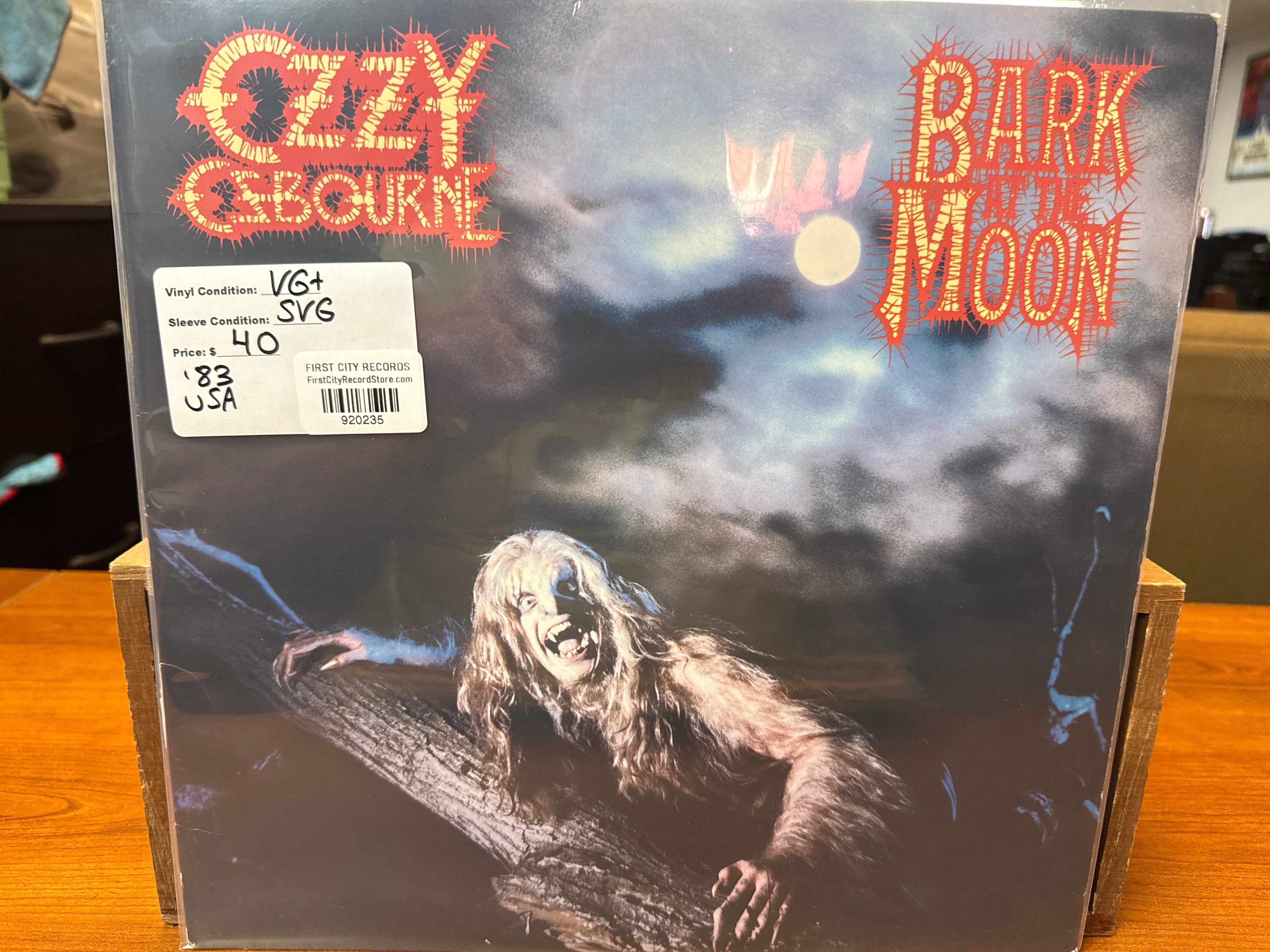 Ozzy Osbourne - Bark at the Moon (1983, USED)