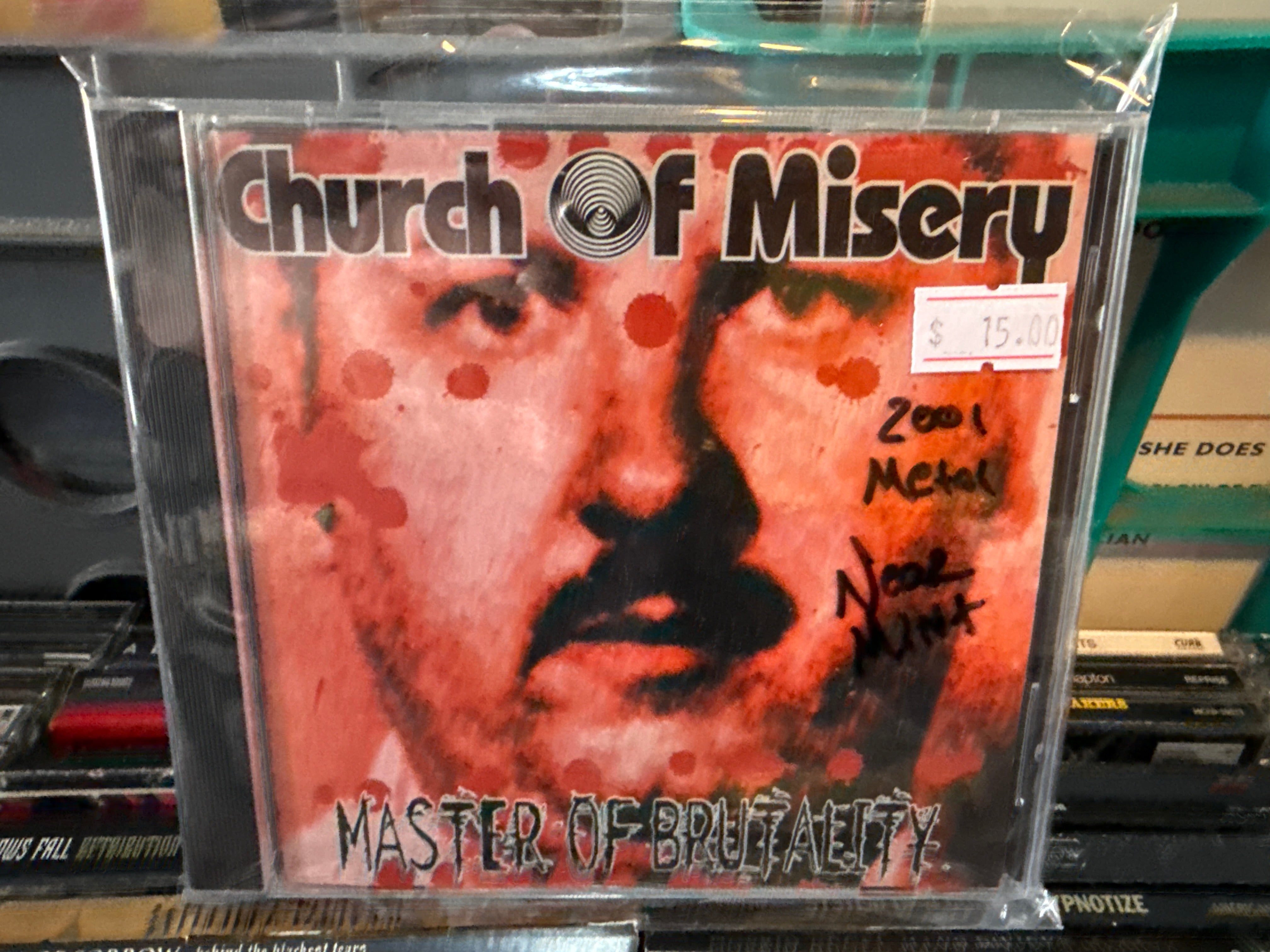Church of Misery - Master of Brutality (CD)