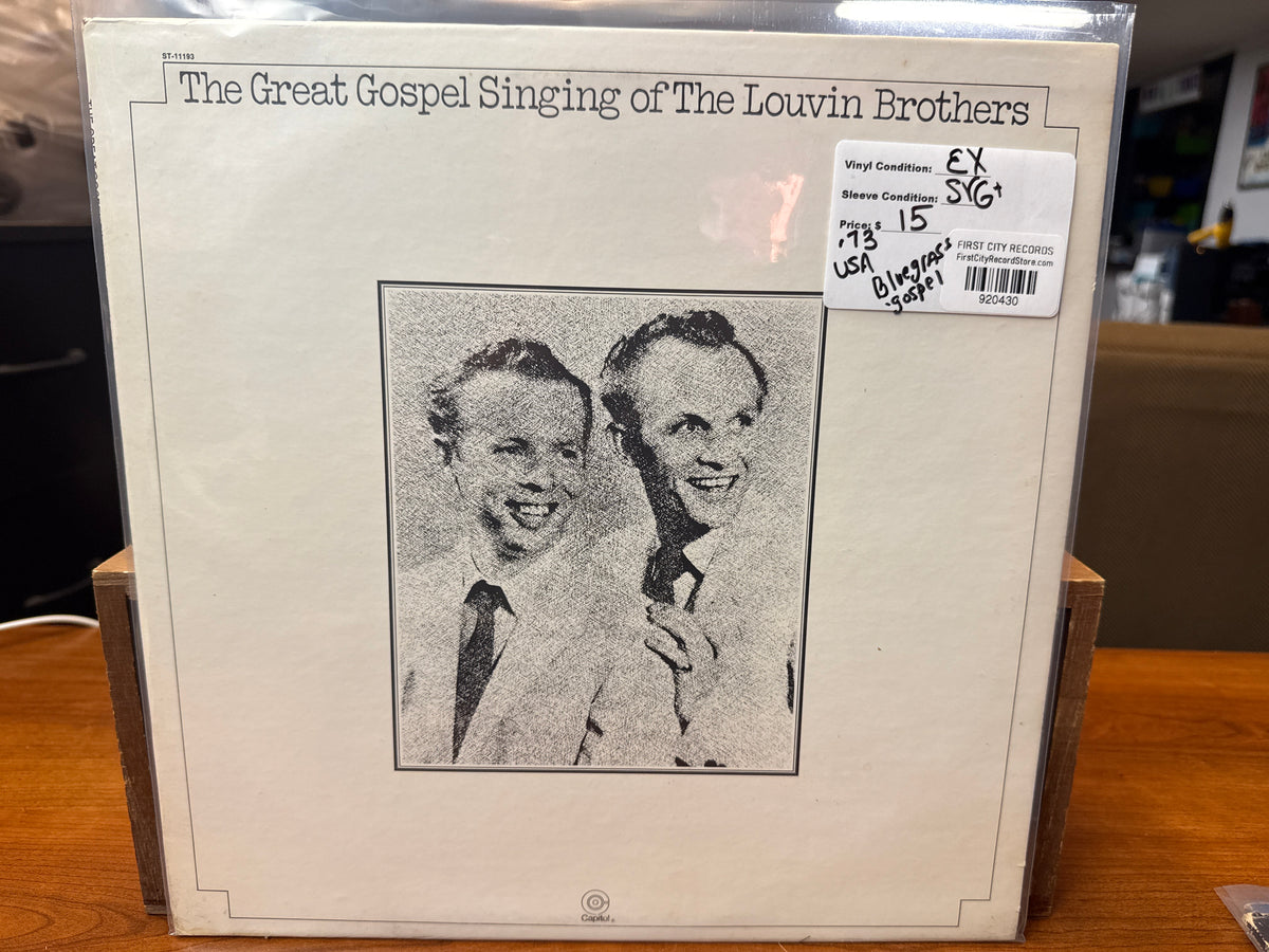 Louvin Brothers - The Great Gospel Singing (1973, USED)