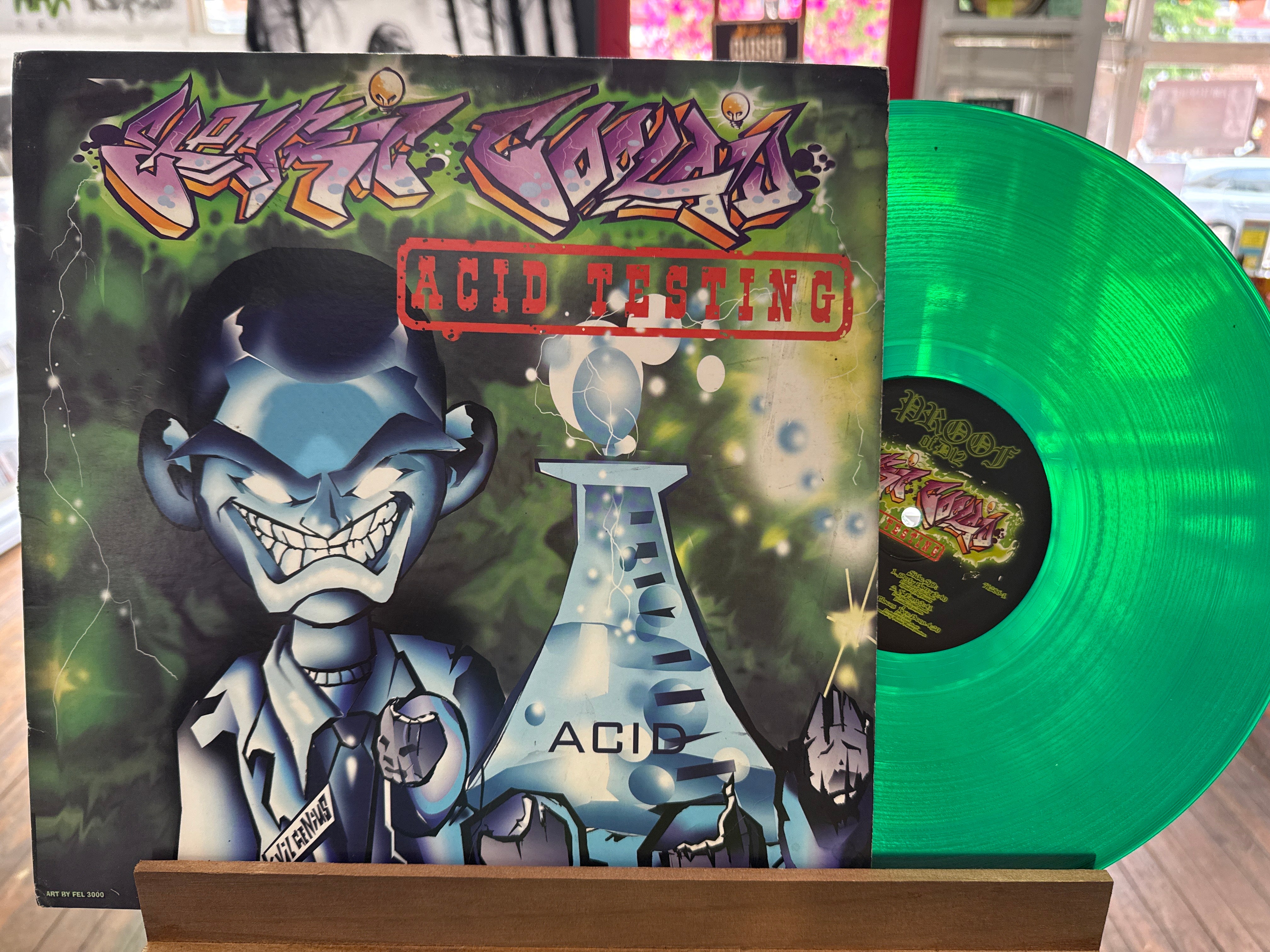 Proof of D12 - Acid Testing (2002, Green Vinyl, USED)