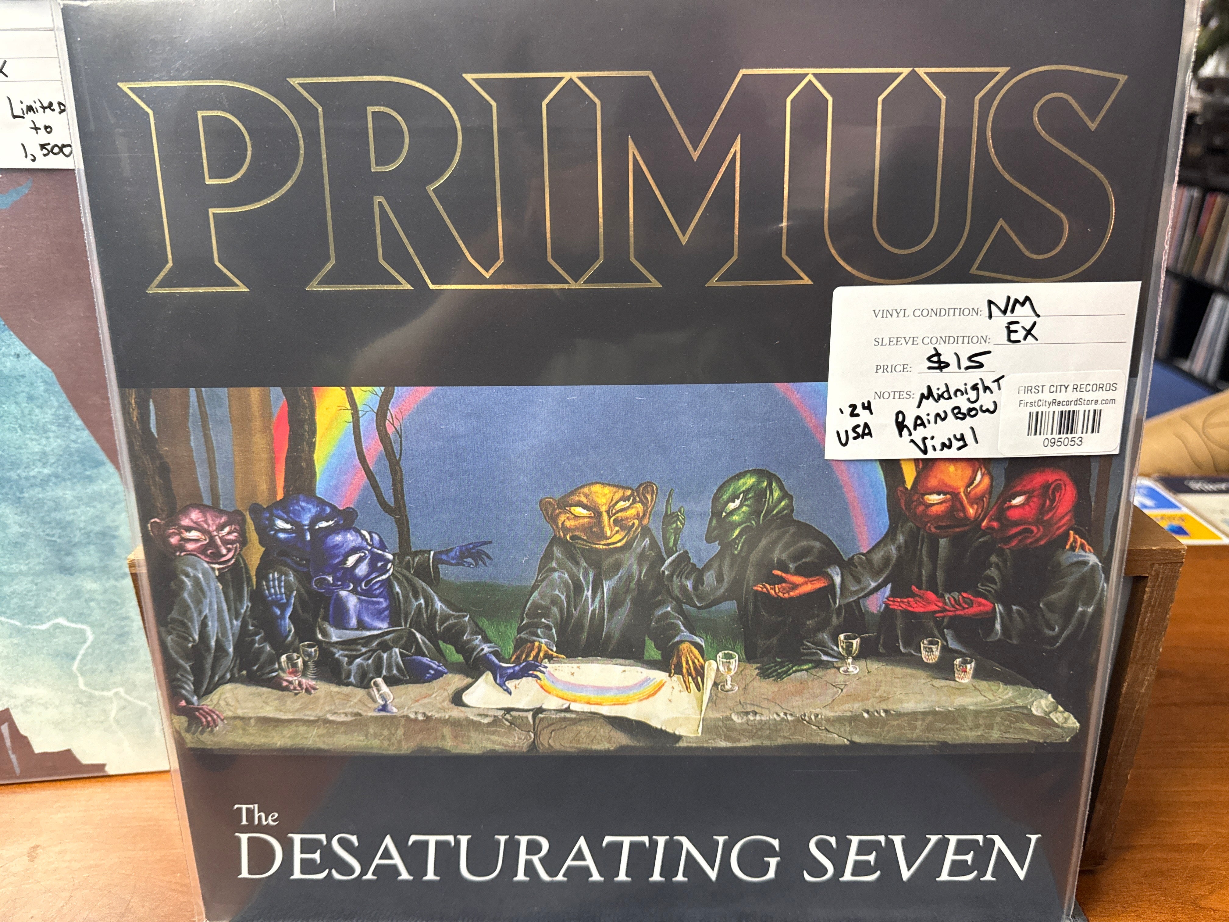 Primus - The Desaturating Seven (2024, Midnight Rainbow Variant, USED)