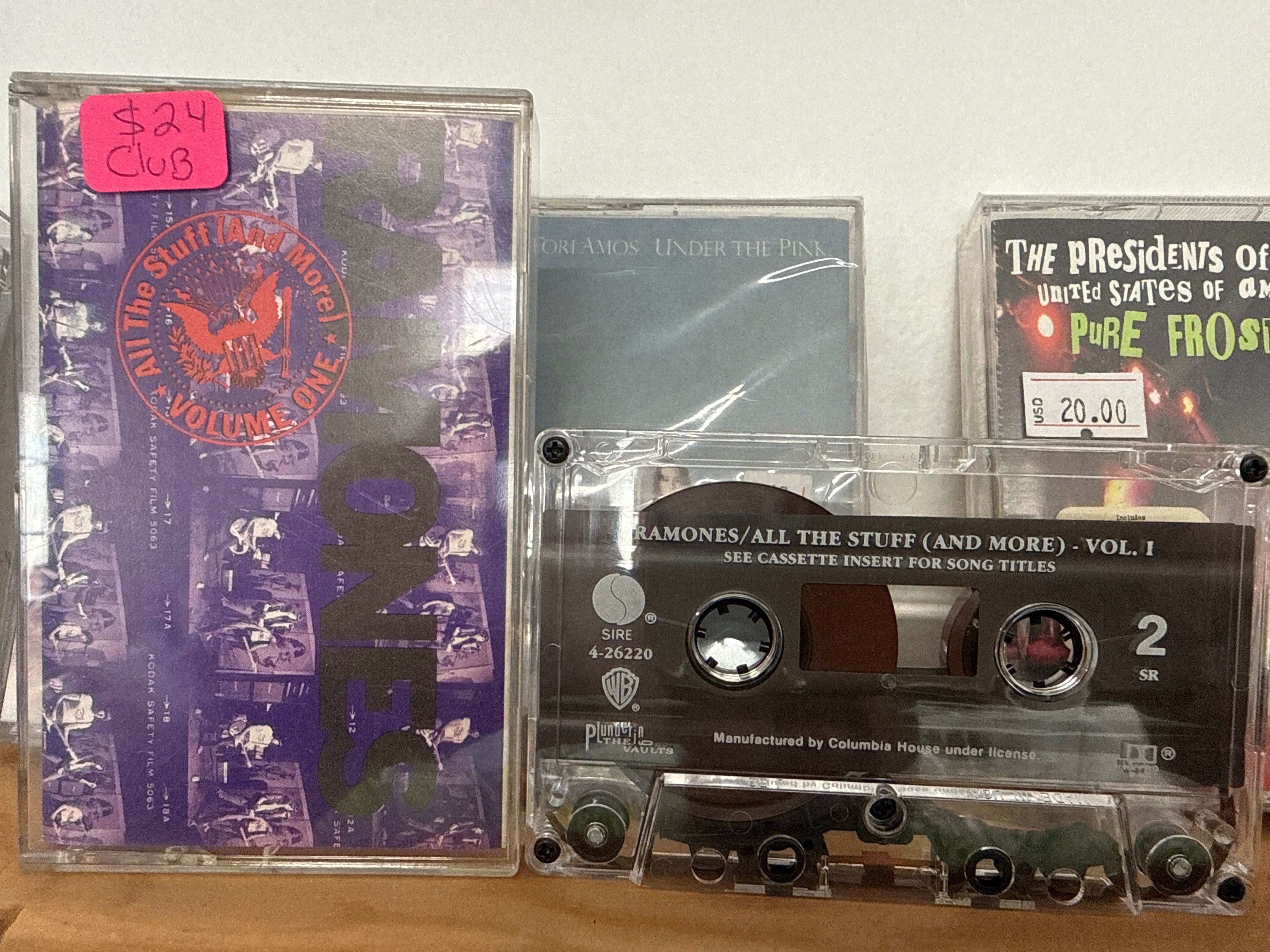 Ramones - All The Stuff and More Volume 1 (Cassette)