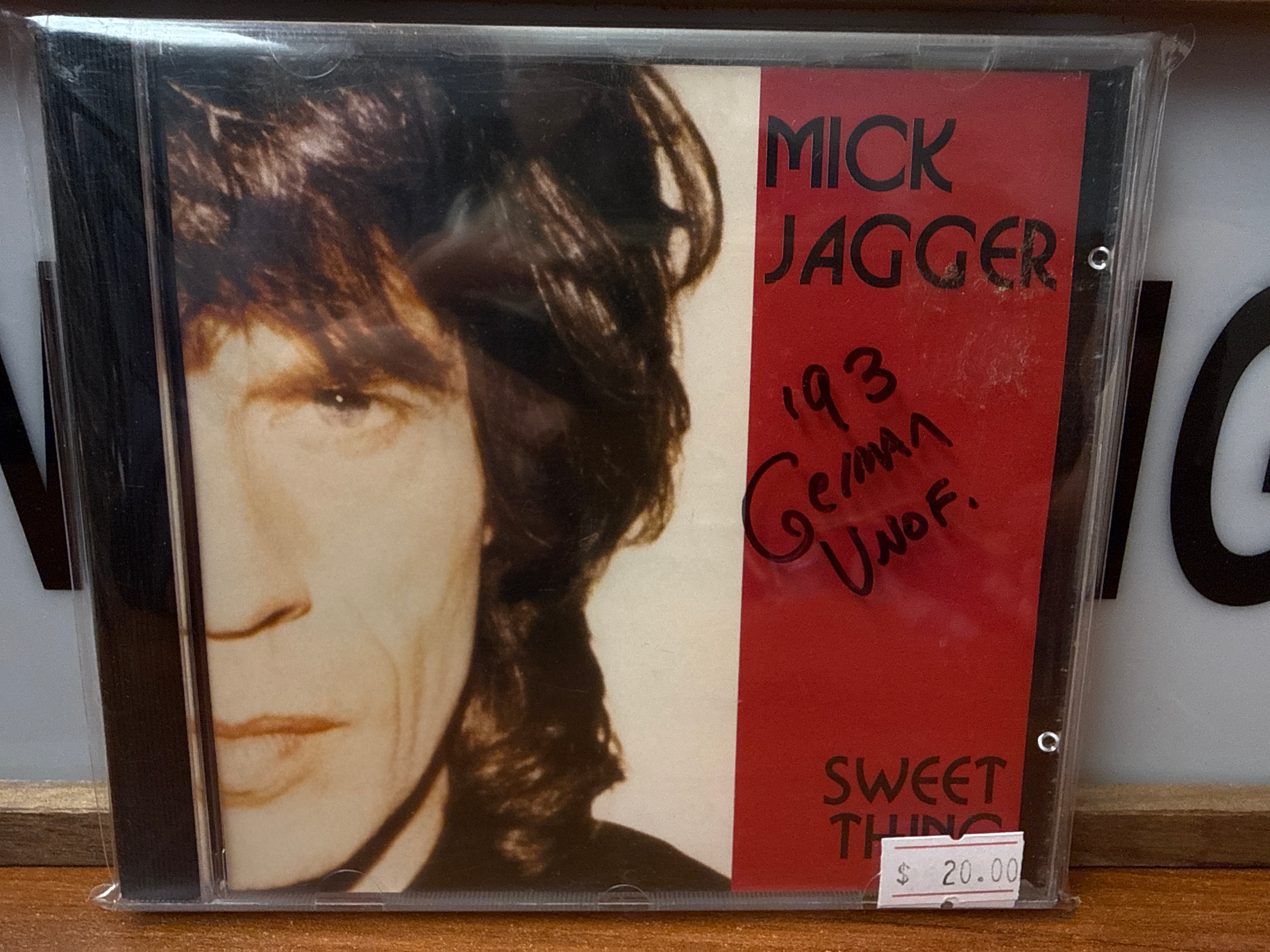 Mick Jagger - Sweet Thing (1993, German Unofficial CD)