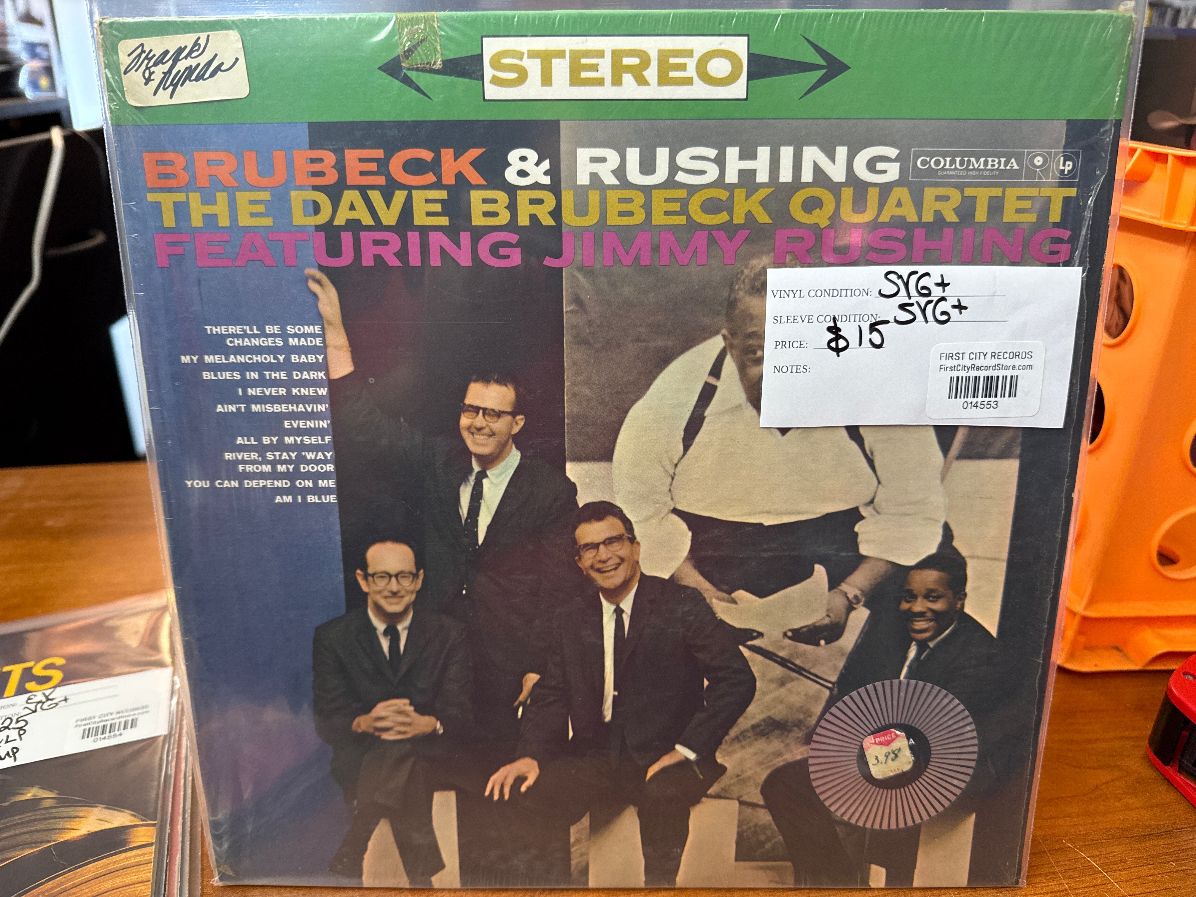 Dave Brubeck & Jimmy Rushing - Brubeck & Rushing (USED)
