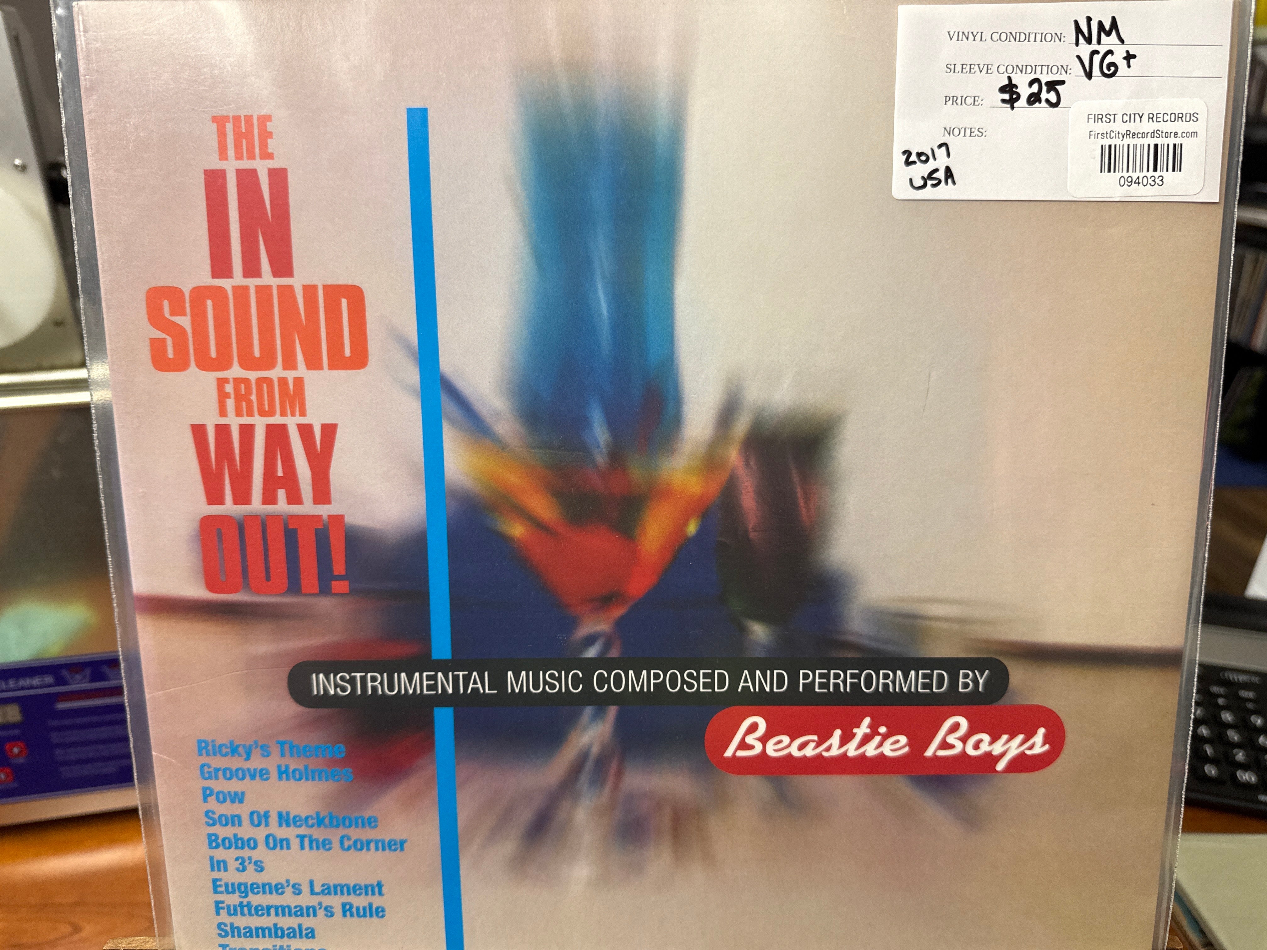 The In Sound From Way Out - Instrumental Music Composed and Performed by Beastie Boys (USED)