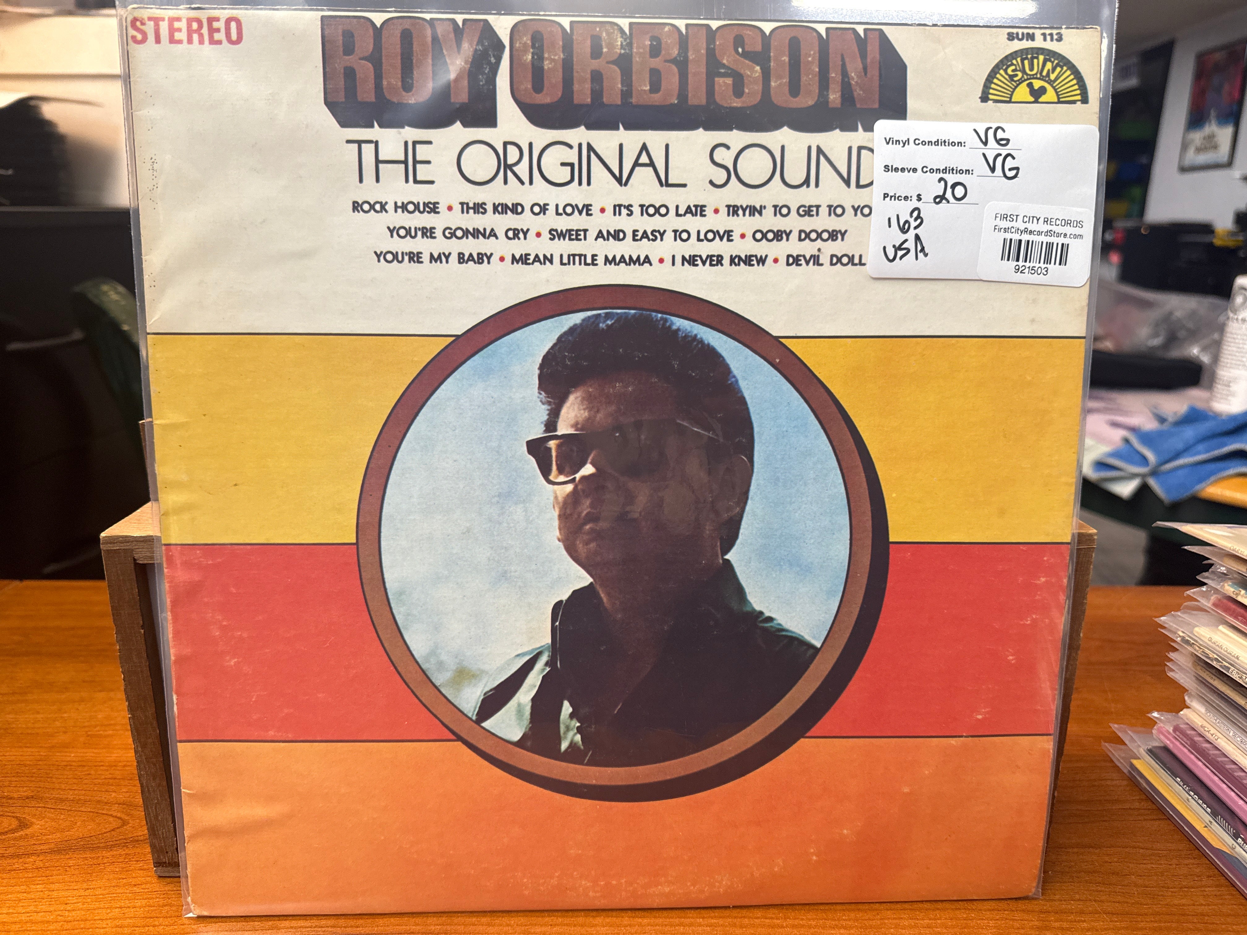 Roy Orbison - Sun Original Sound (1963, USED)