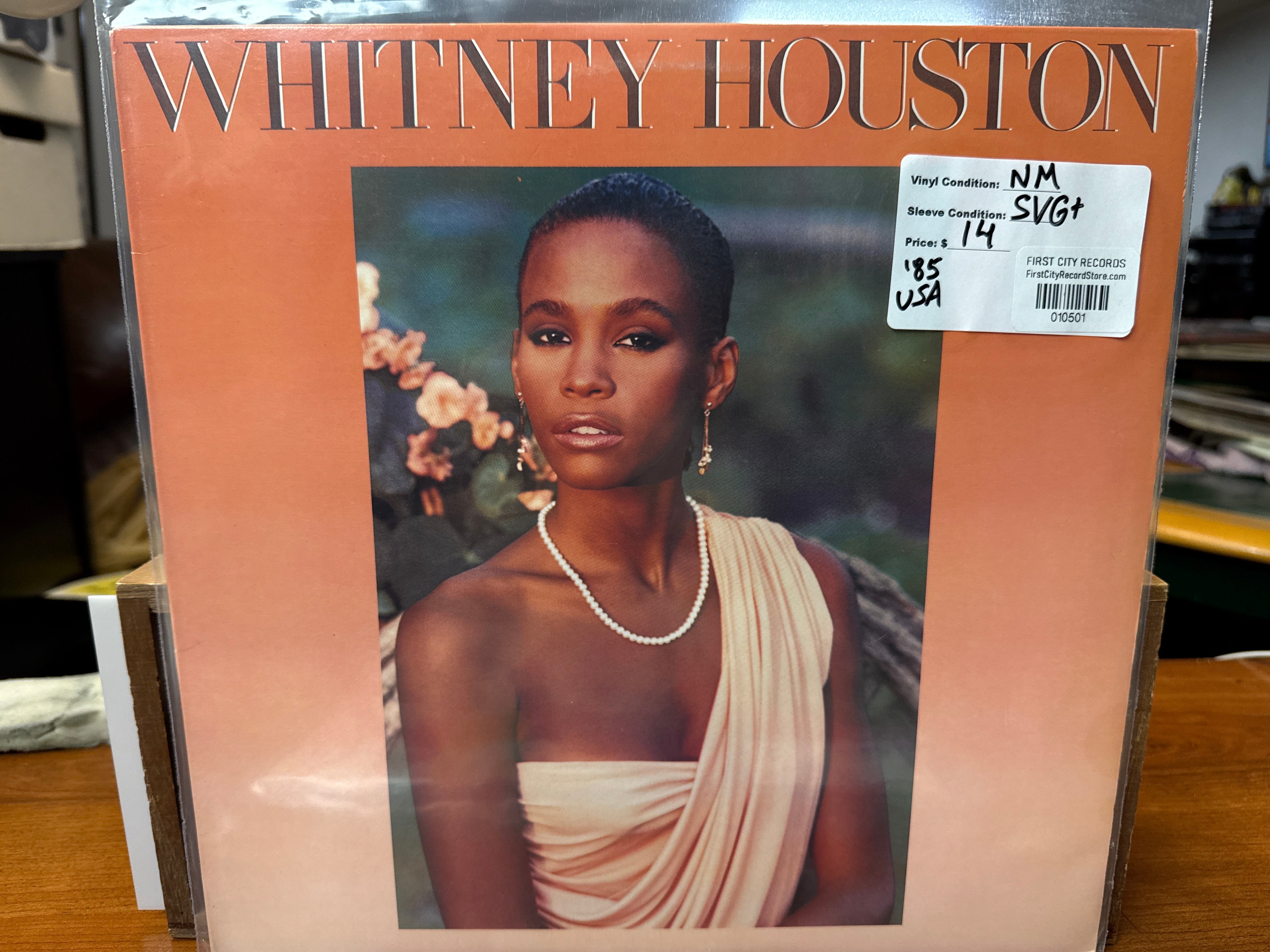 Whitney Houston - Self Titled (1985, USED)