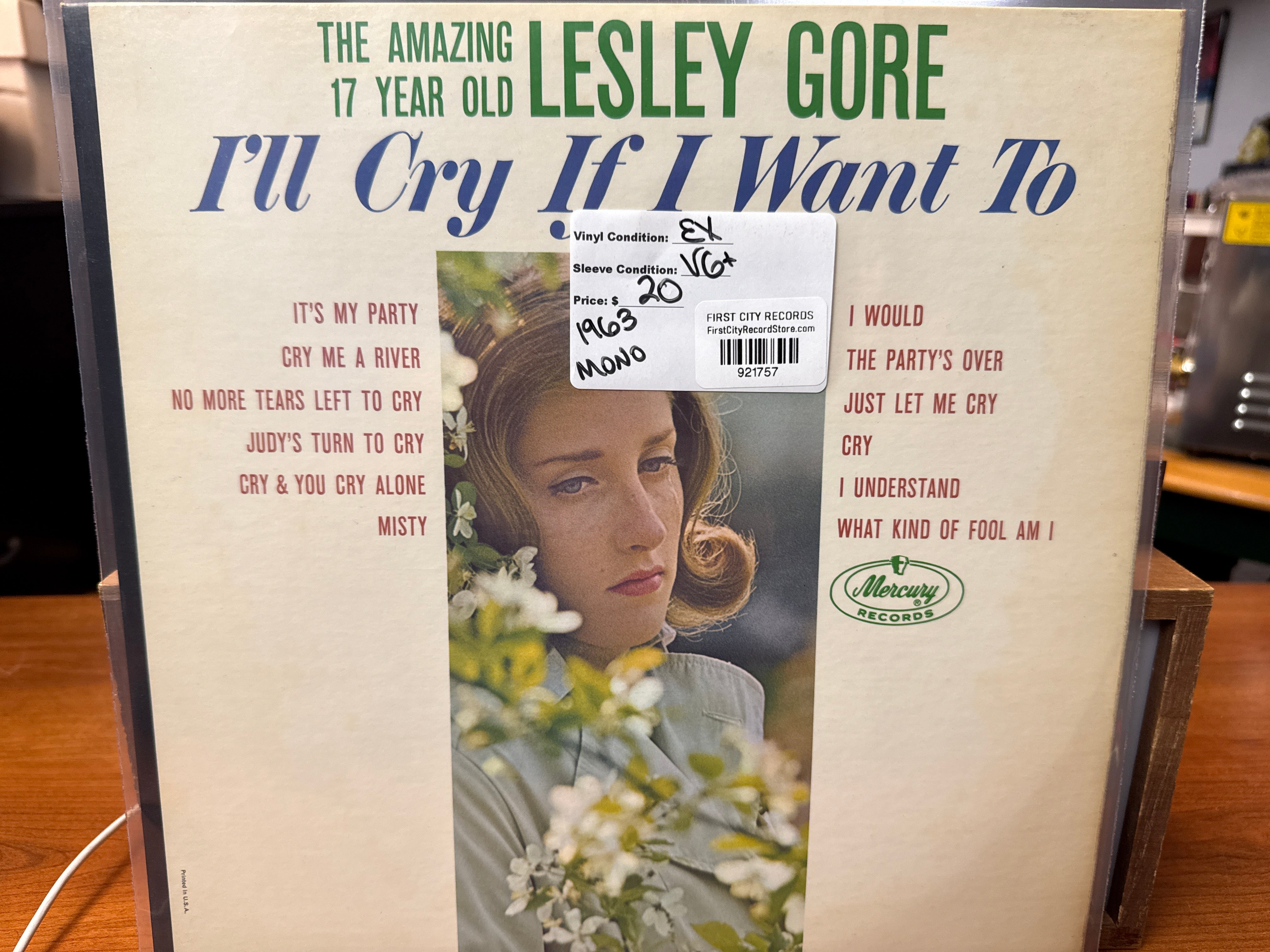 Lesley Gore - I'll Cry If I Want To (1963, Mono, USED)