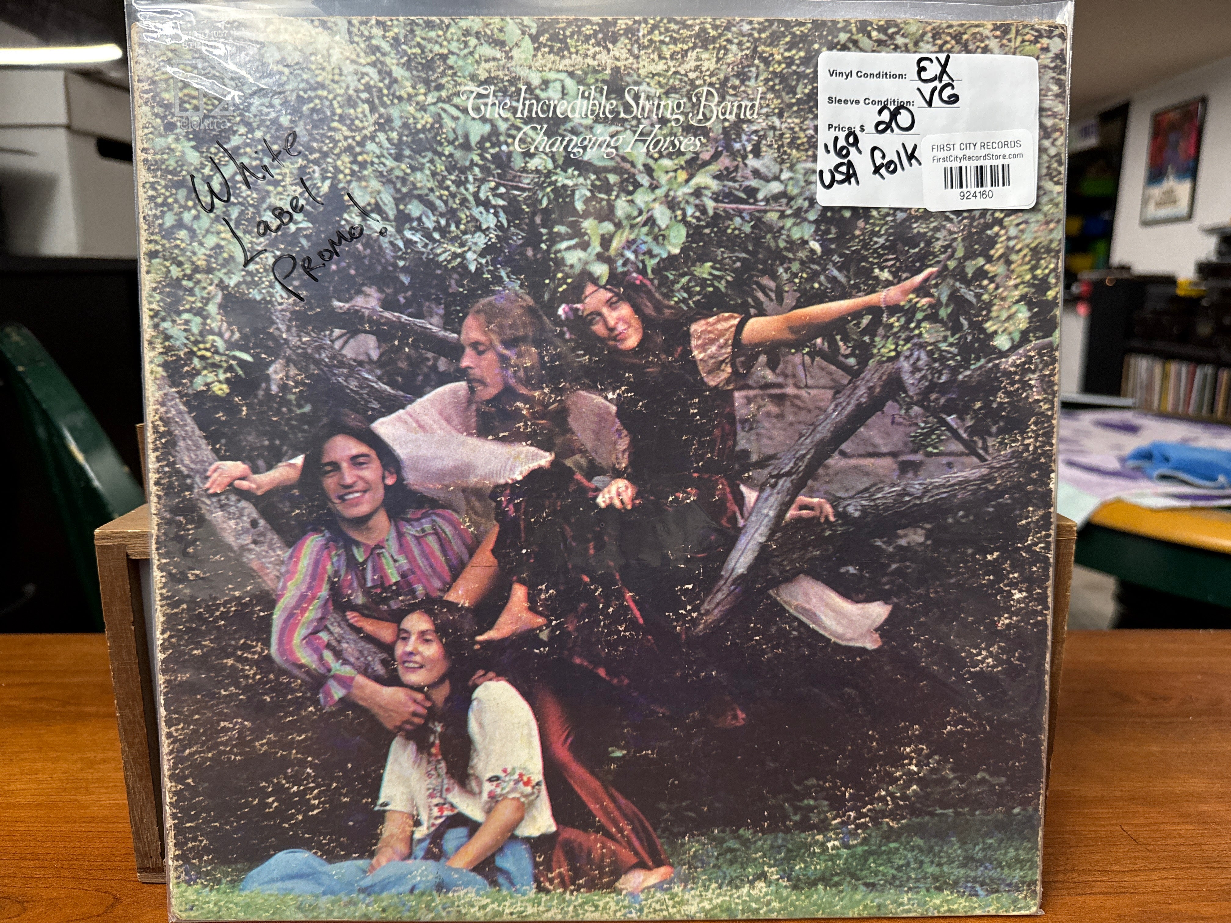 Incredible String Band - Changing Horses (1969, White Label Promo, USED)