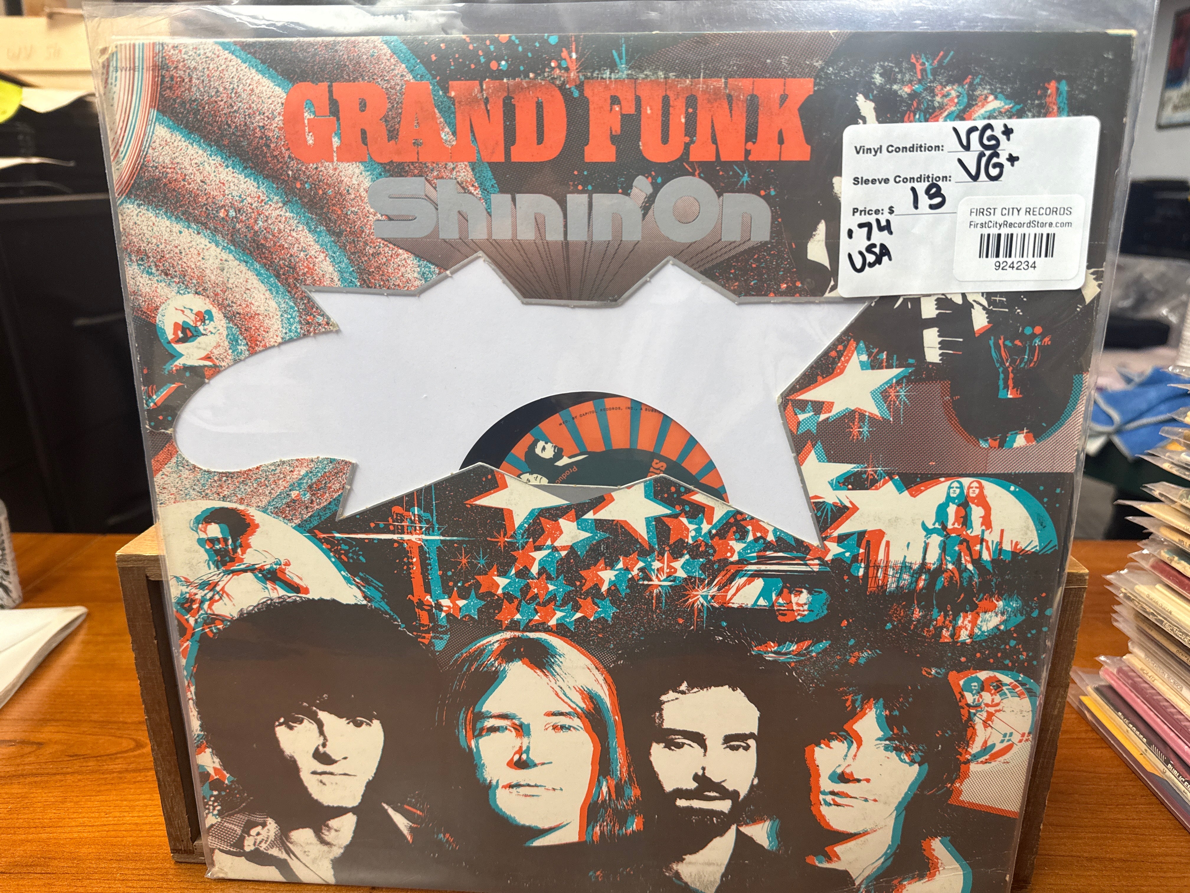 Grand Funk - Shinin' On (1974, USED)