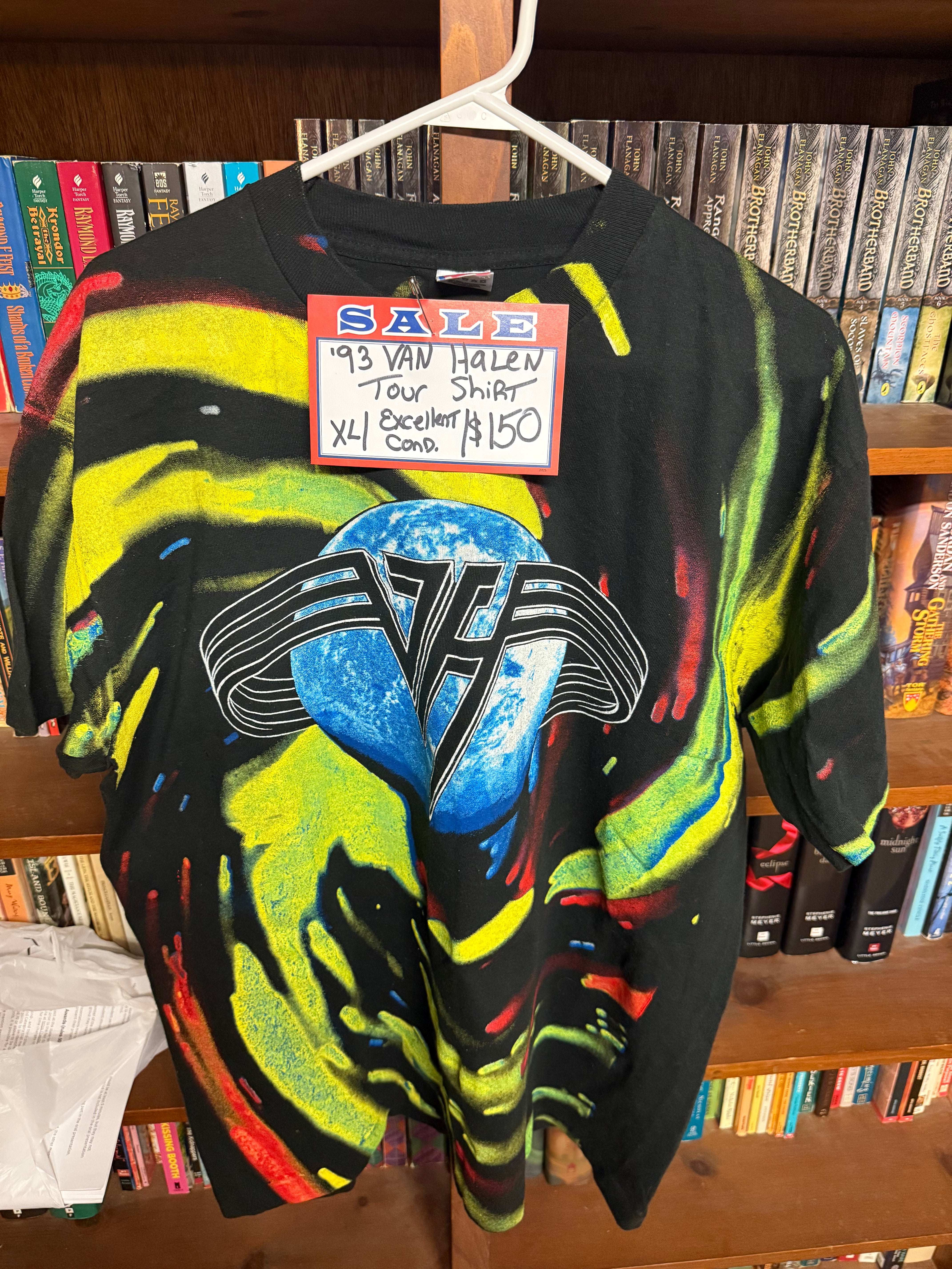 1993 Van Halen LIVE World Tour Shirt