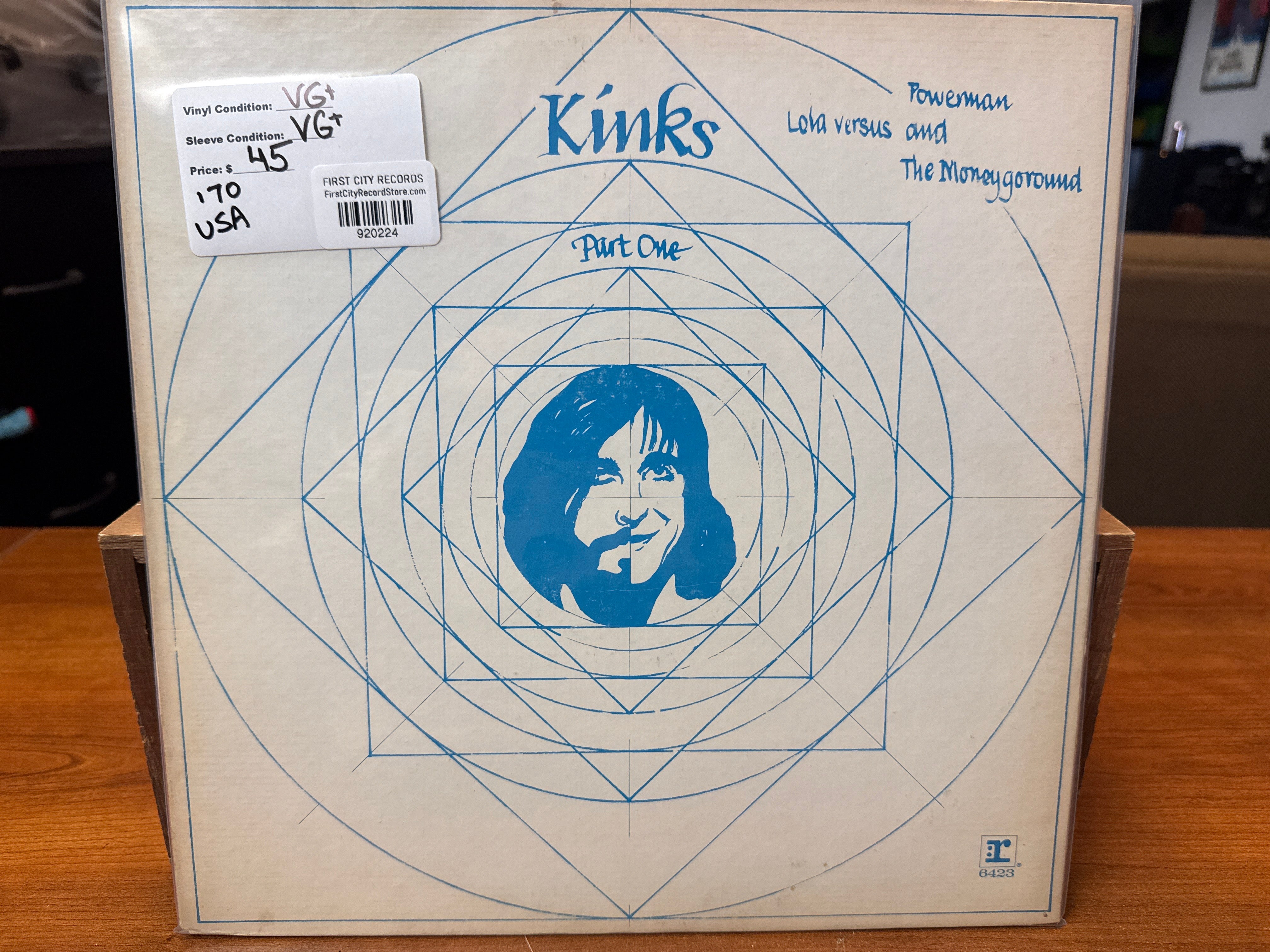 Kinks - Part One:  Powerman Lola Versus and The Moneyground (1970, USED)