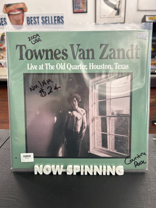 Townes Van Zandt - Live At The Old Quarter, Houston, Texas  (used LP)