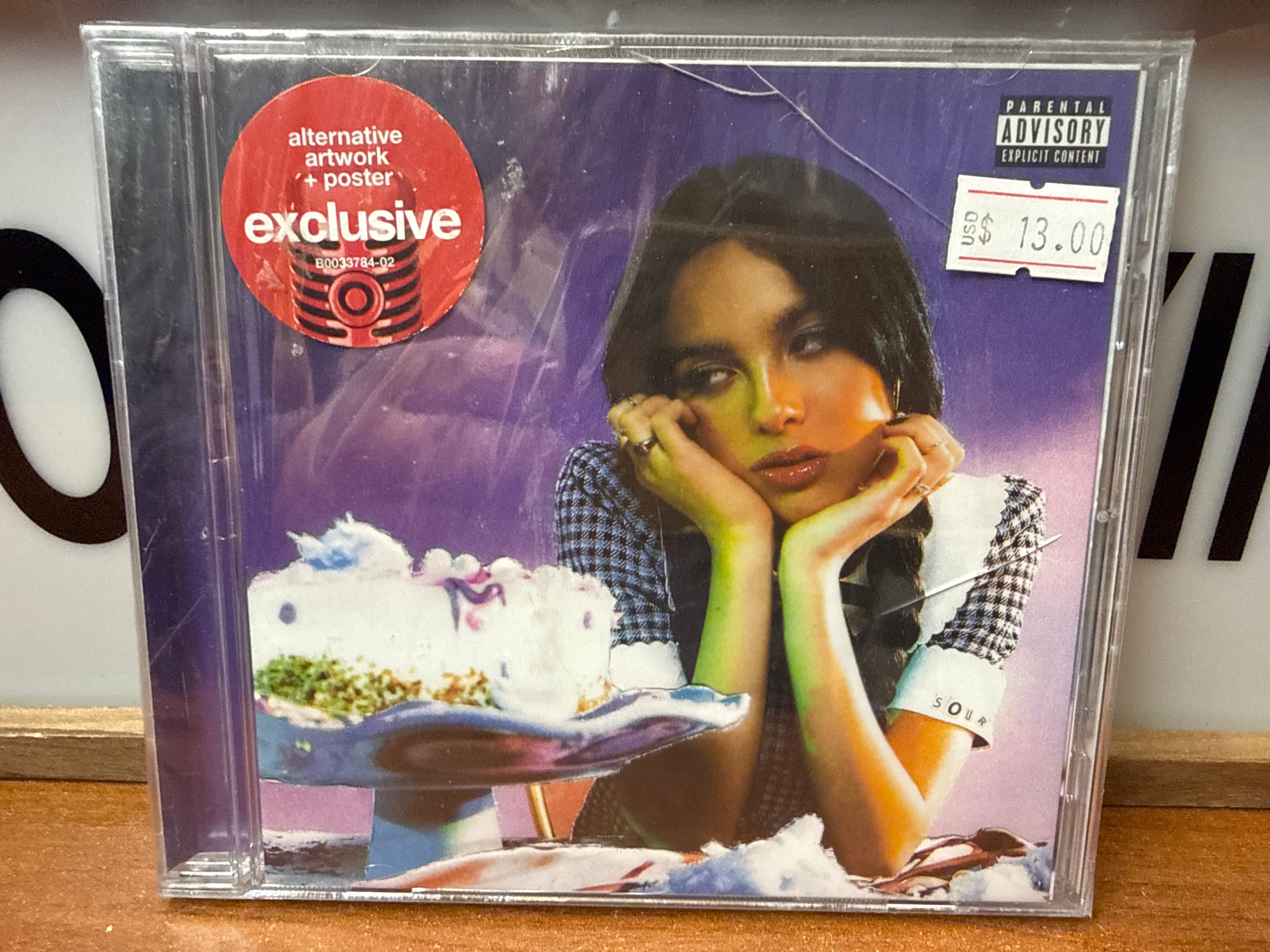 Olivia Rodrigo - Sour (Sealed Target Exclusive, CD)