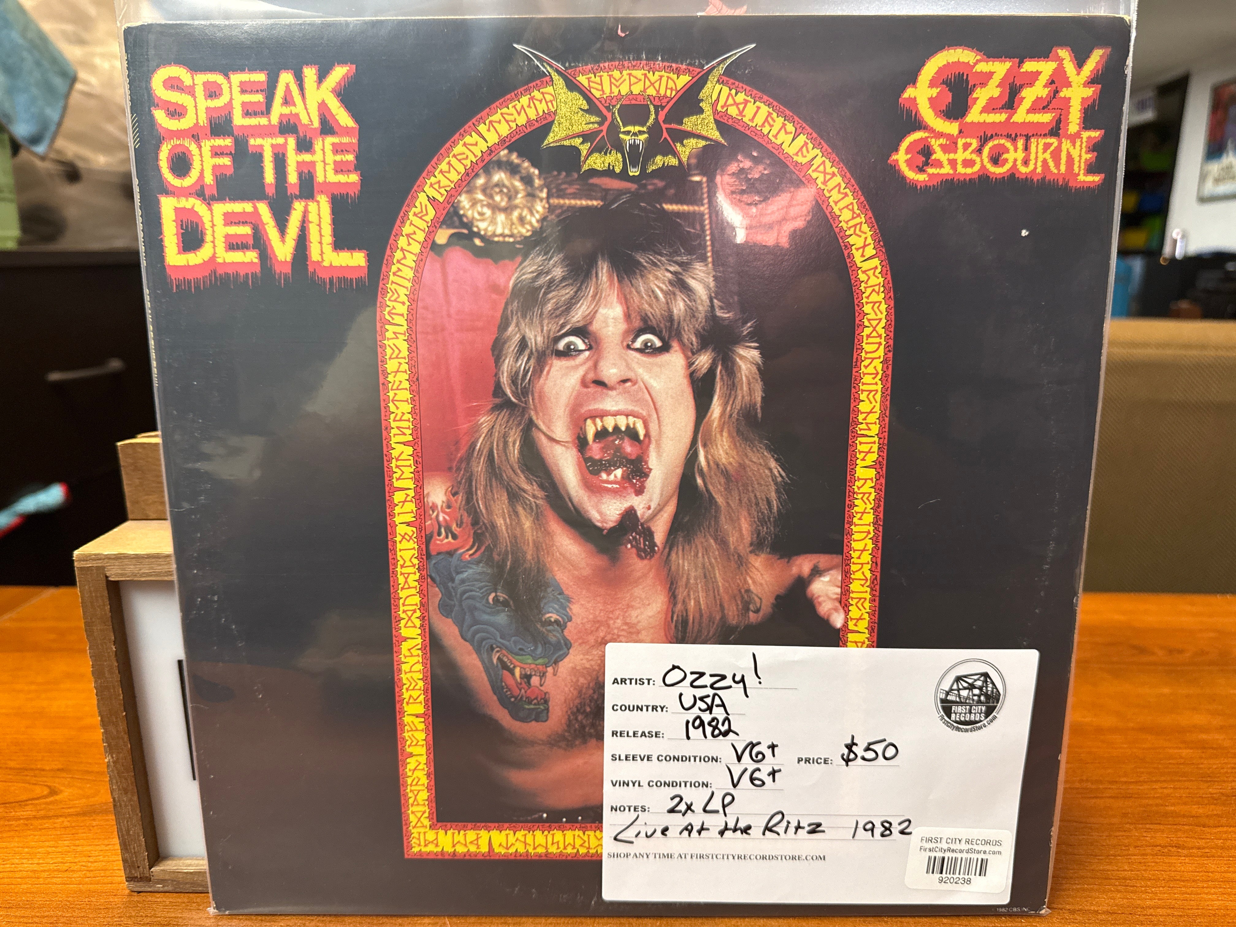 Ozzy Osbourne - Speak of the Devil (1982, USED)