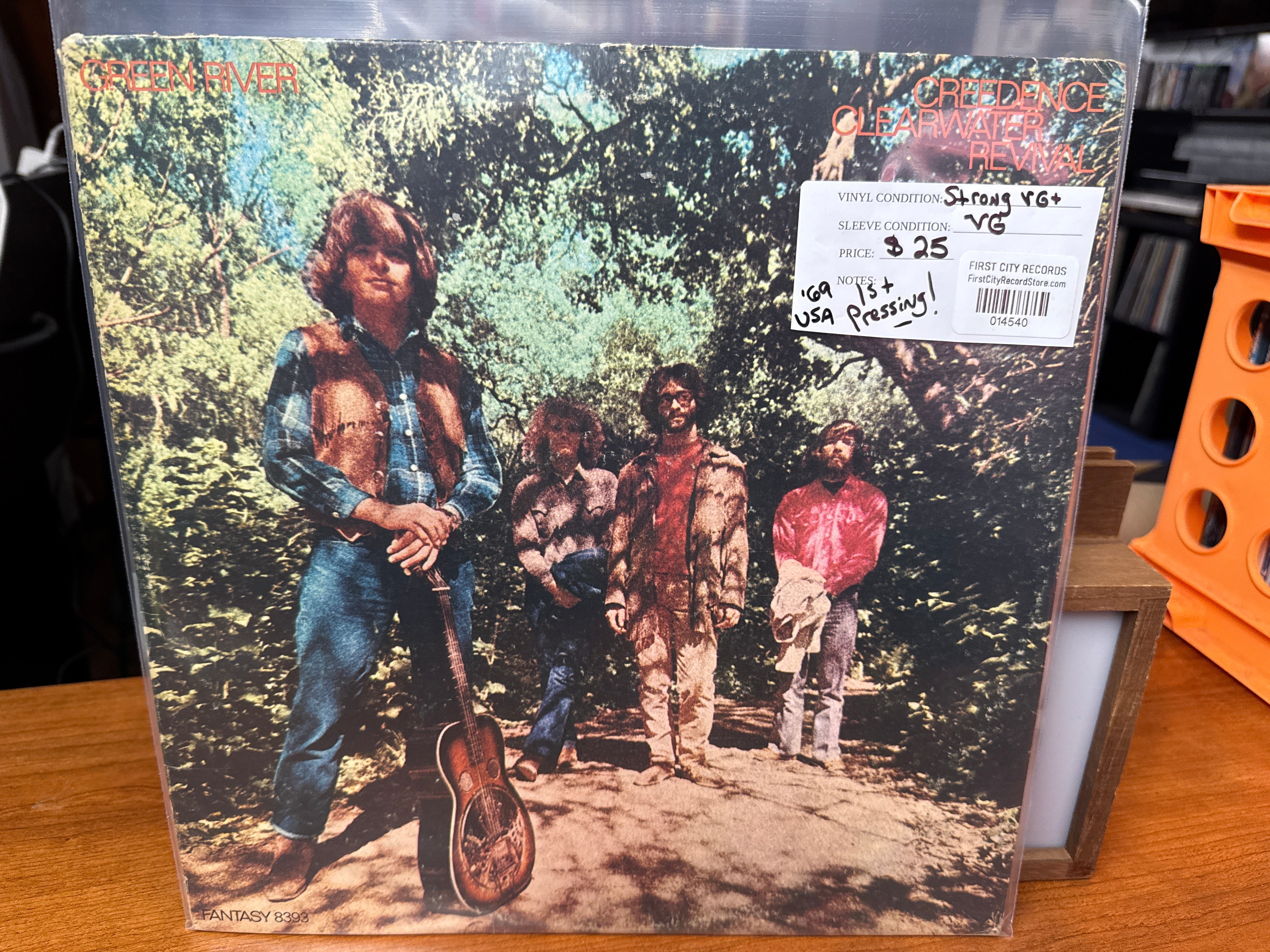 Creedence Clearwater Revival - Green River (1969, 1st Pressing, USED)