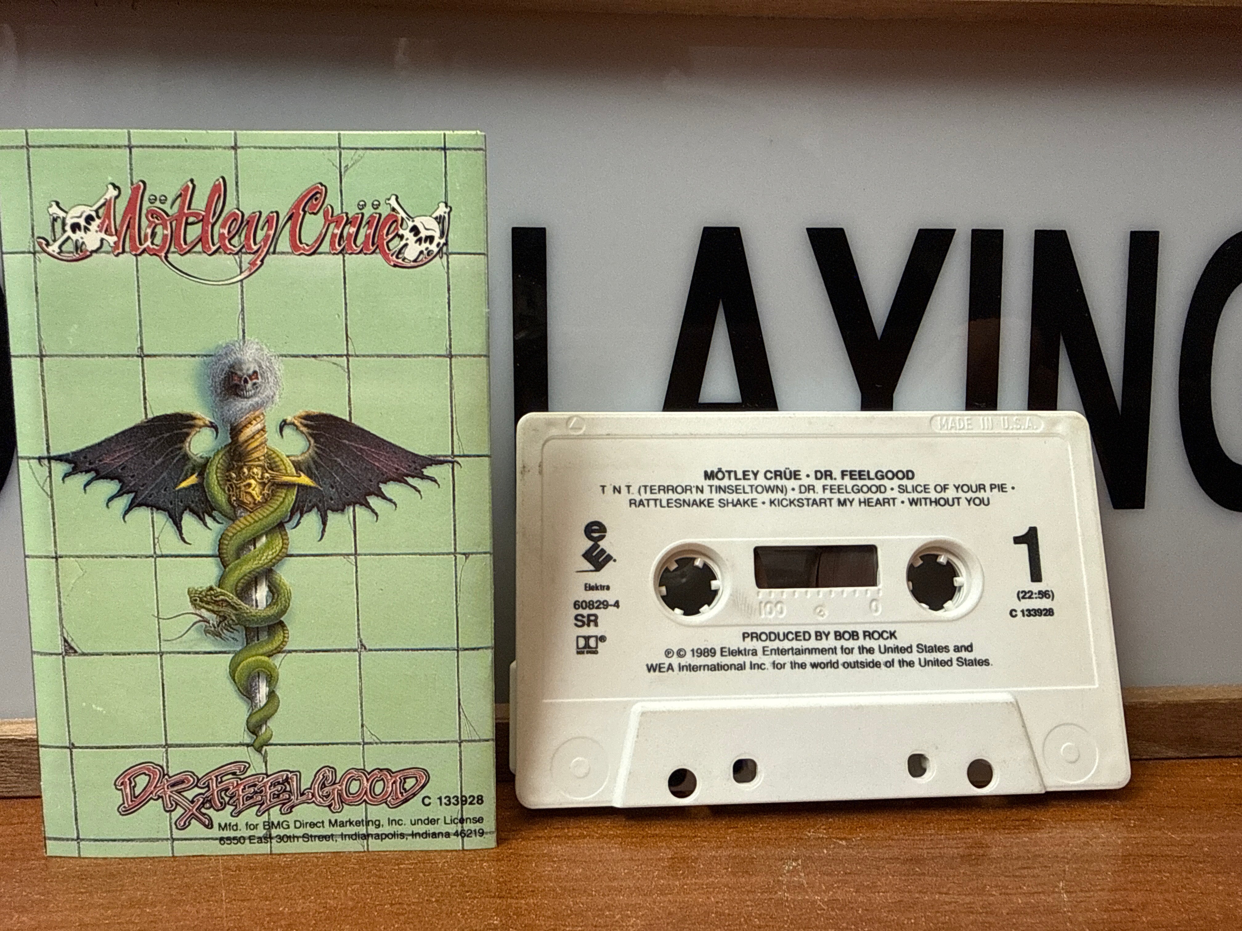 Motley Crue - Dr. Feelgood (CASSETTE)