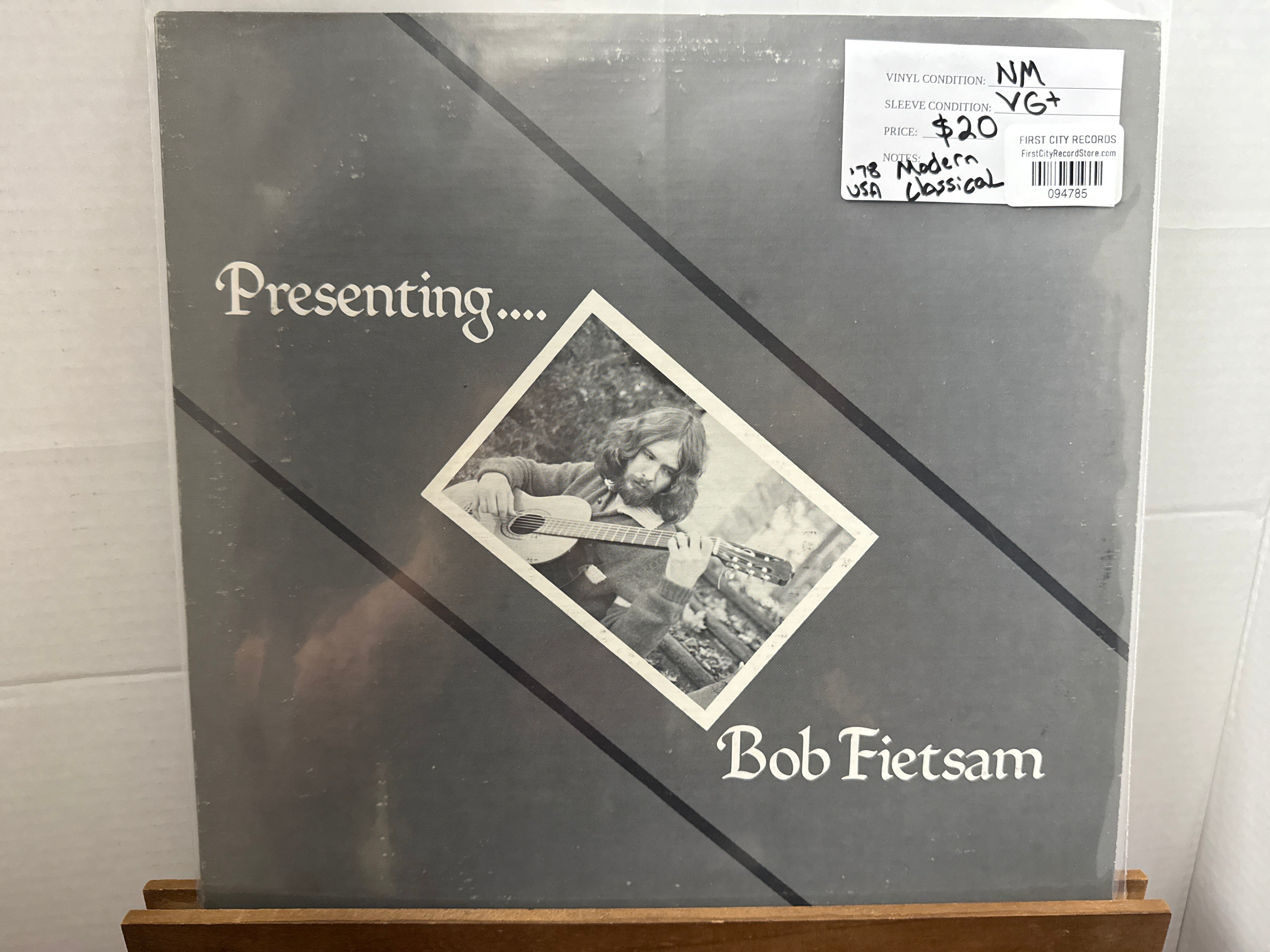Bob Fietsam - Presenting Bob Fietsam (1978, USED)