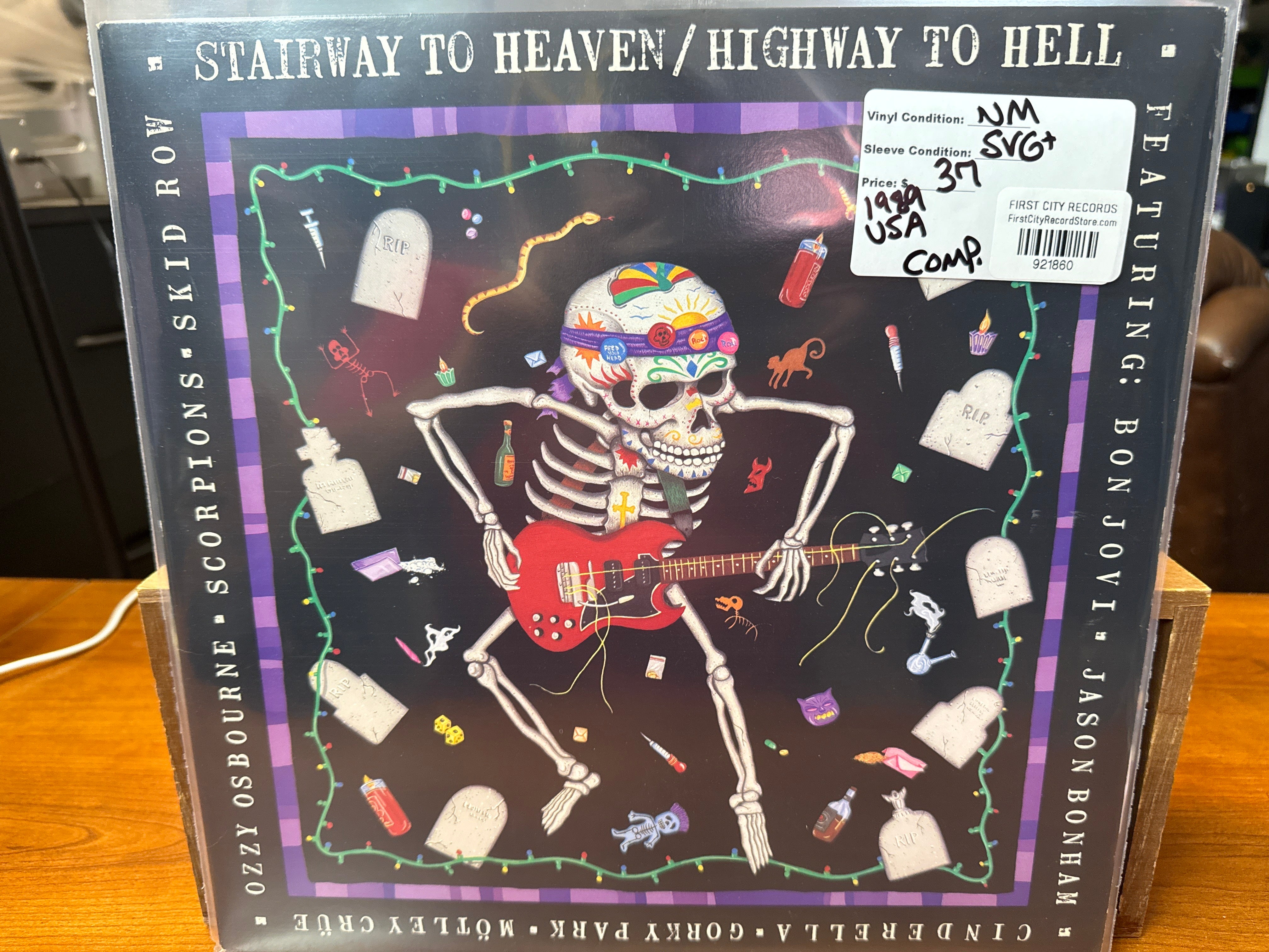 Make A Difference Foundation: Stairway To Heaven/Highway To Hell Compilation (1989, USED)
