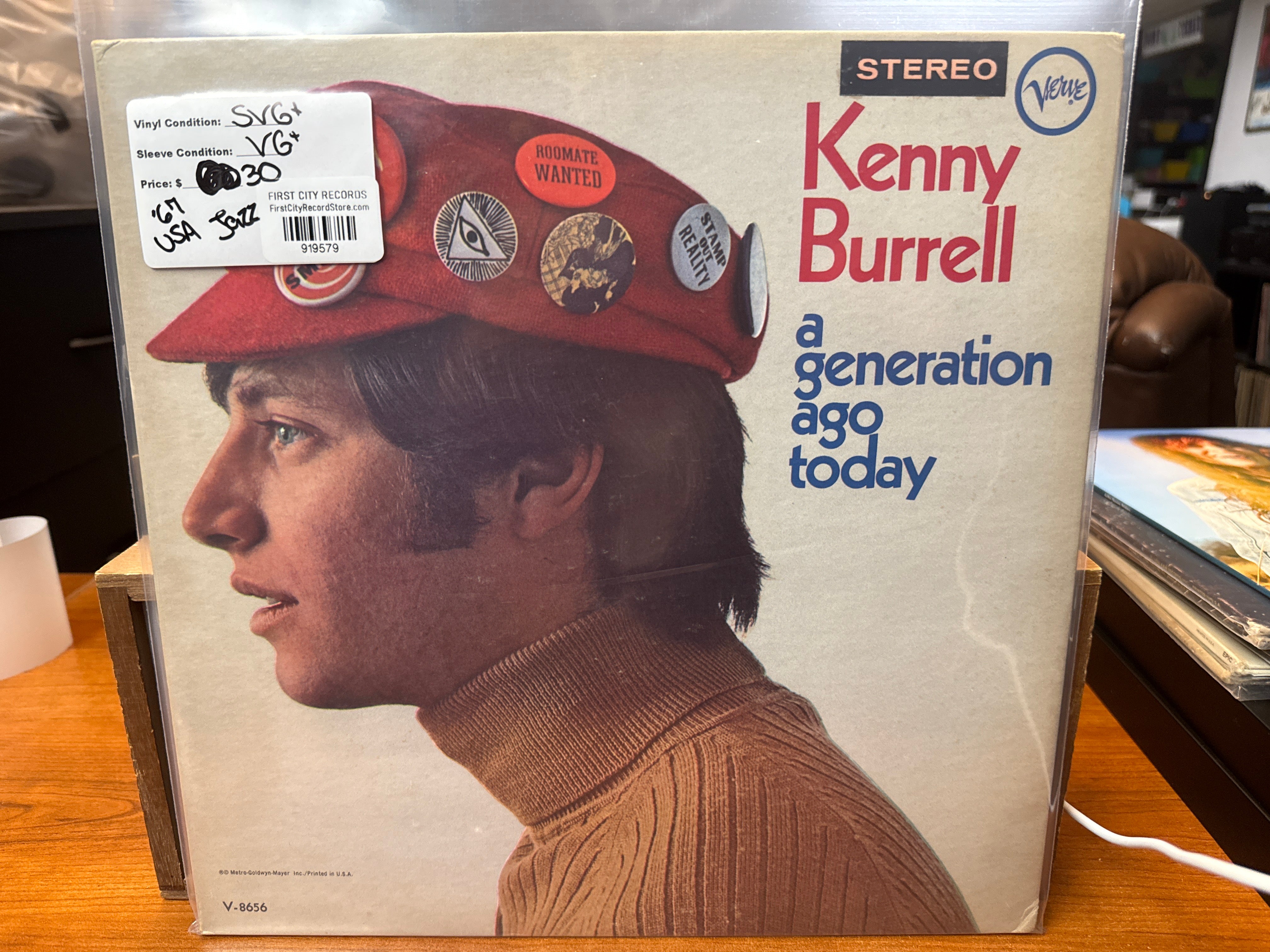 Kenny Burrell - A Generation Ago Today (1967, USED)