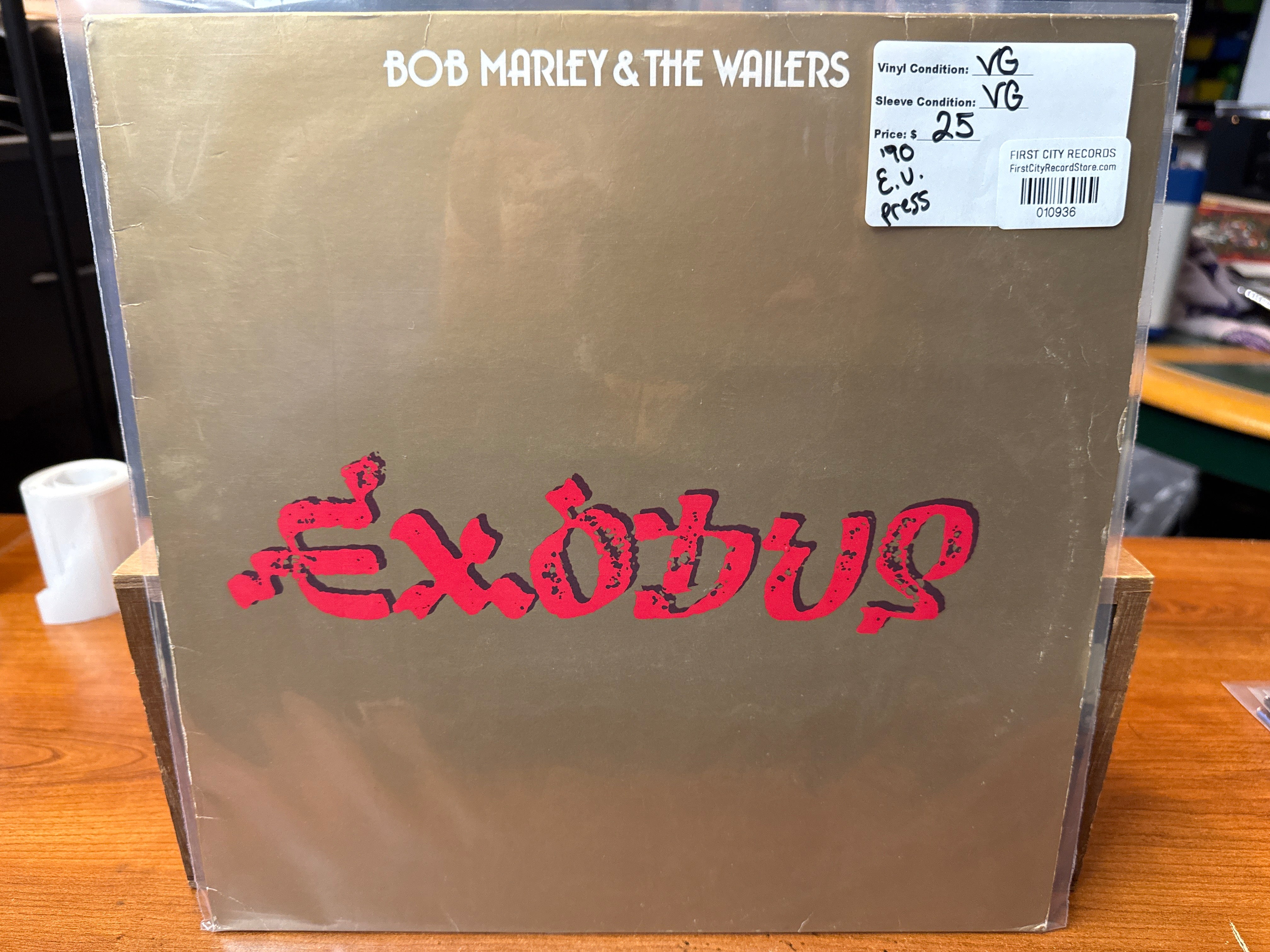 Bob Marley & The Wailers - Exodus (1990 E.U. Press, USED)