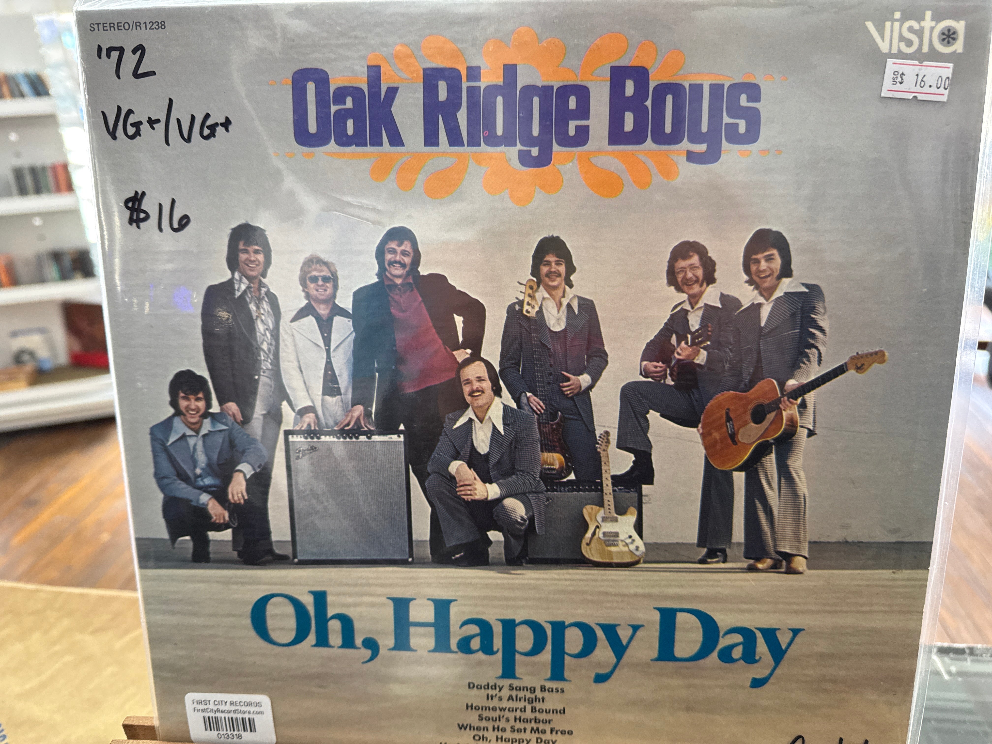 Oak Ridge Boys - Oh, Happy Day (1972, USED)