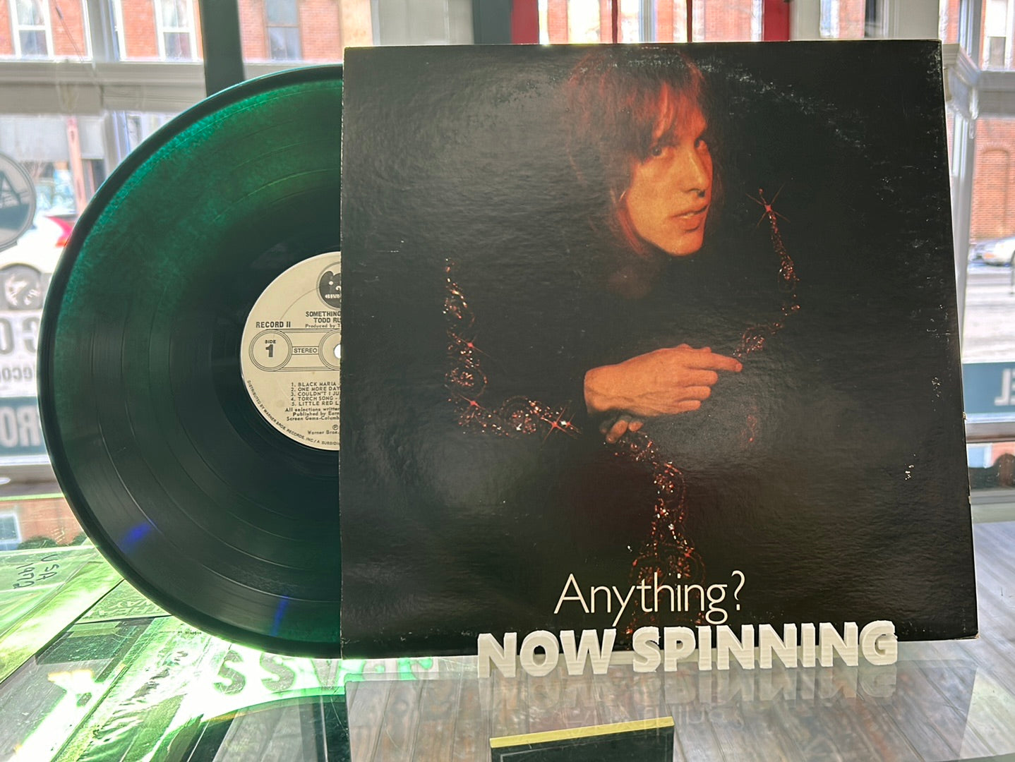 Todd Rundgren - Something (RARE Red & Blue Vinyl, White Label)