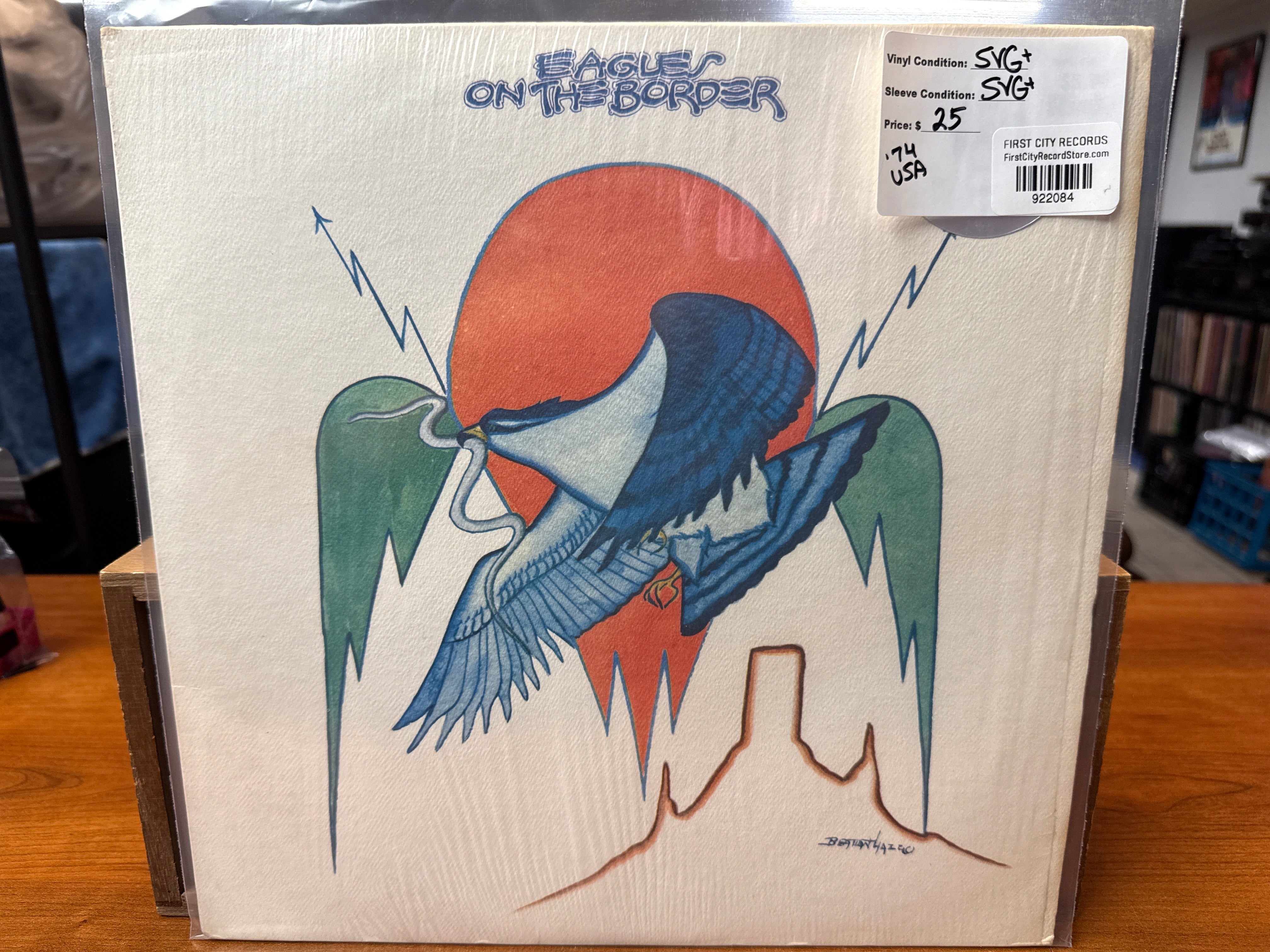 Eagles - On The Border (1974, USED)