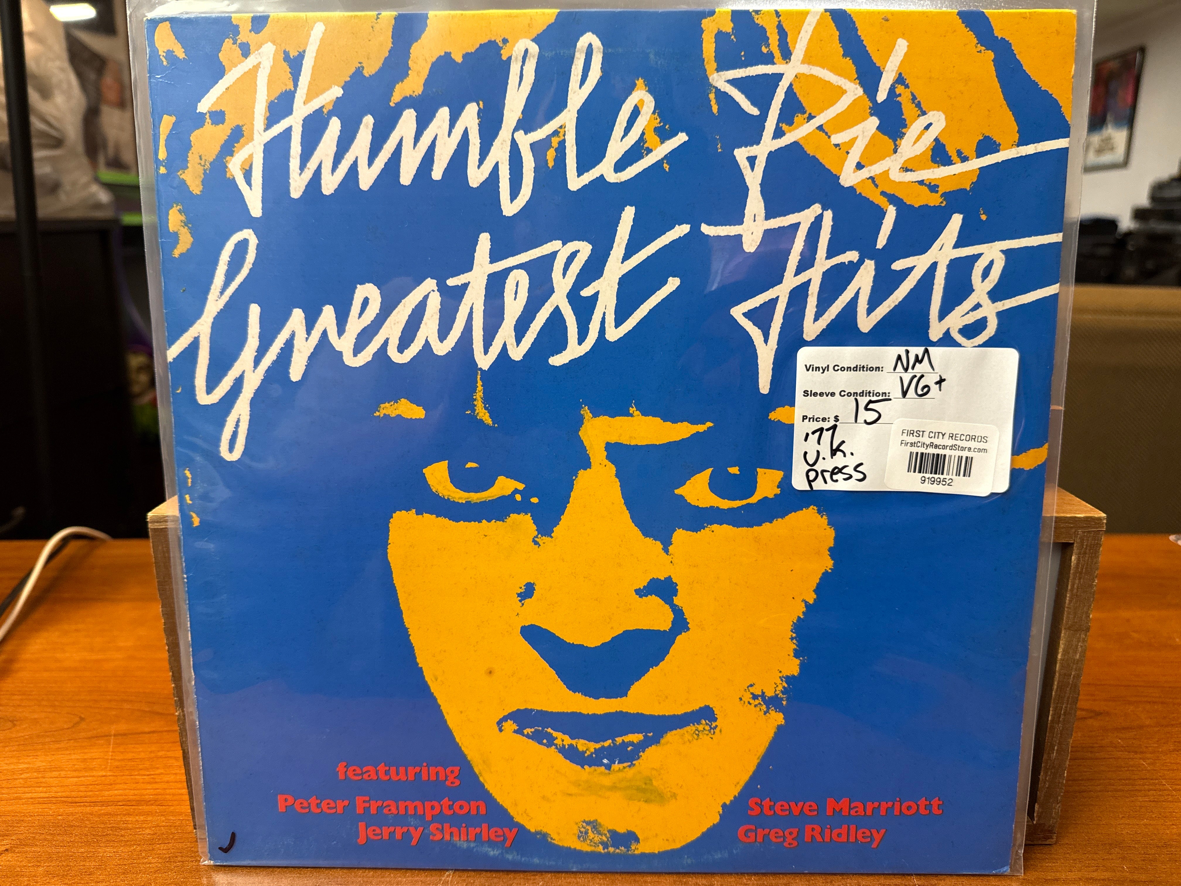 Humble Pie - Greatest Hits (1977 U.K. Press, USED)