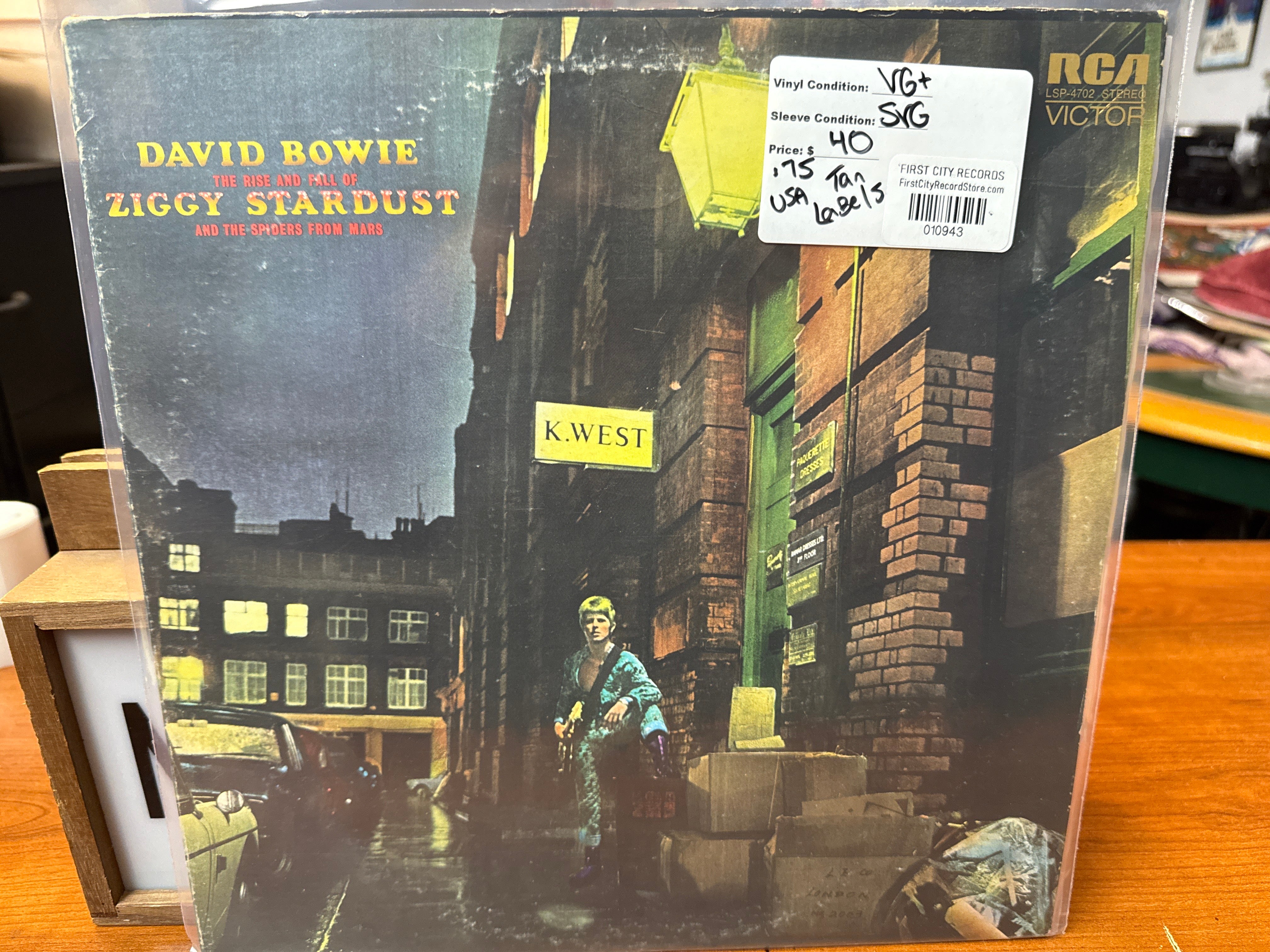 David Bowie - The Rise and Fall of Ziggy Stardust and the Spiders From Mars (1975, USED)