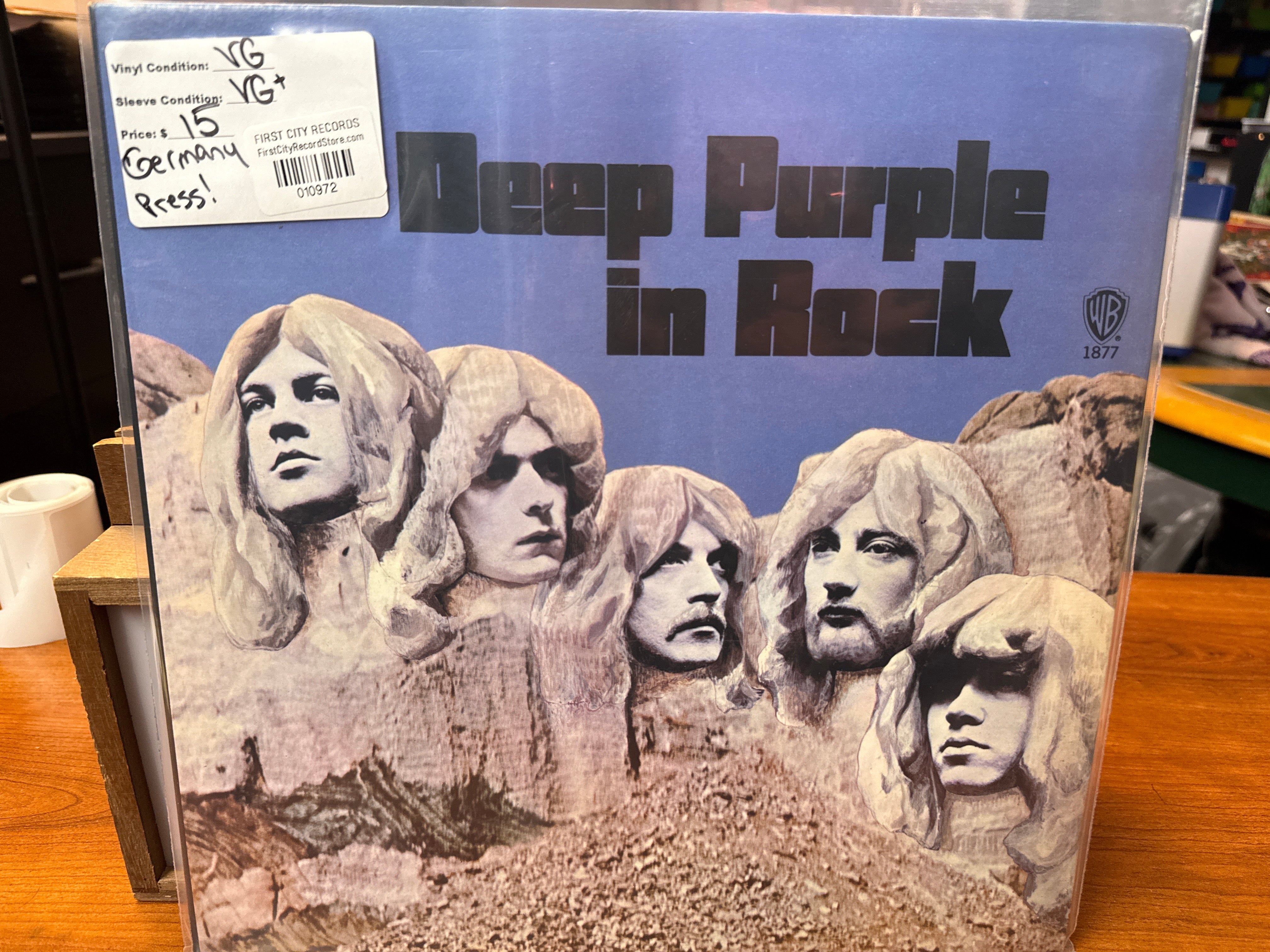 Deep Purple - In Rock (German, USED)
