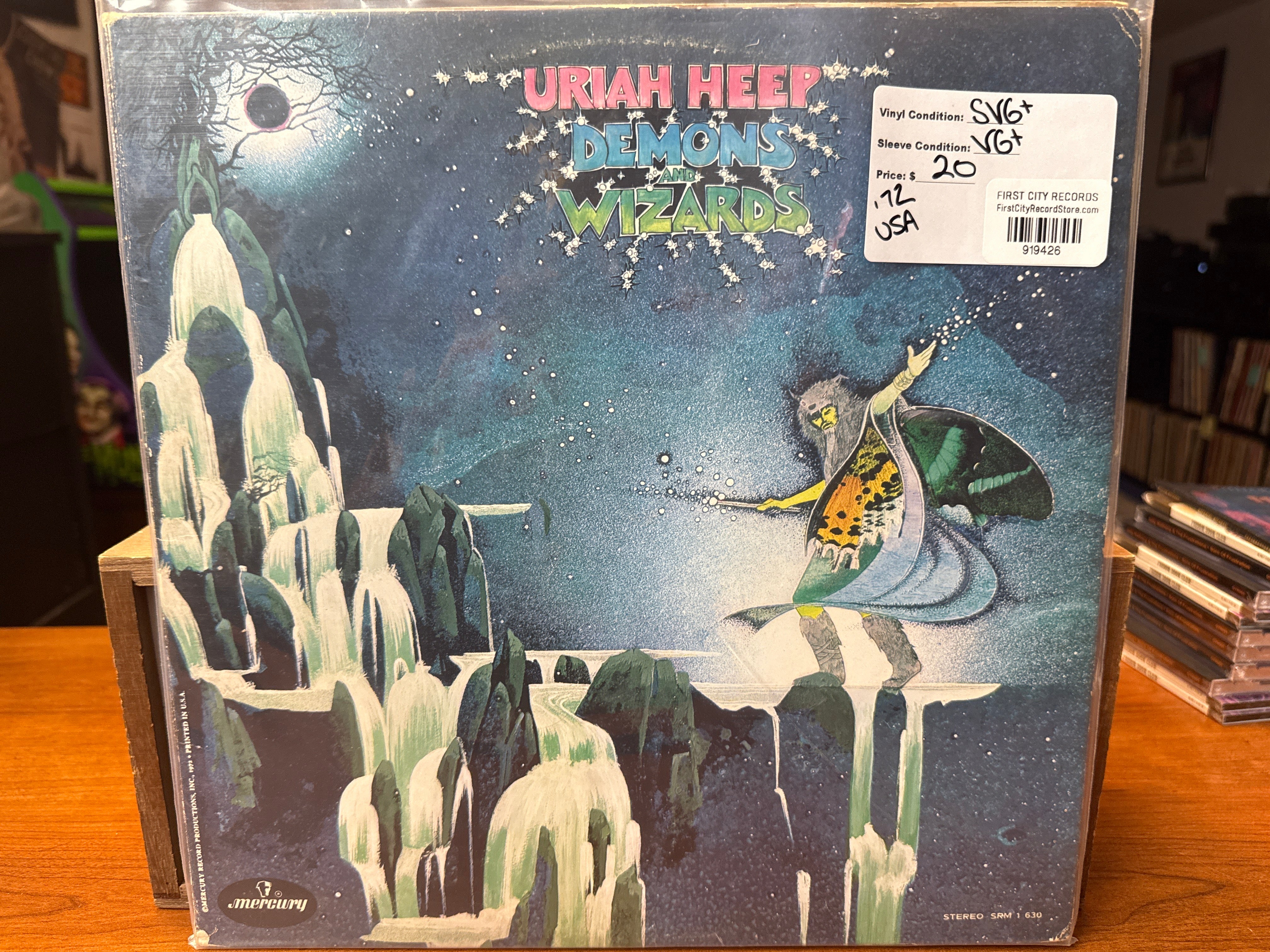 Uriah Heep - Demons and Wizards (1972, USED)