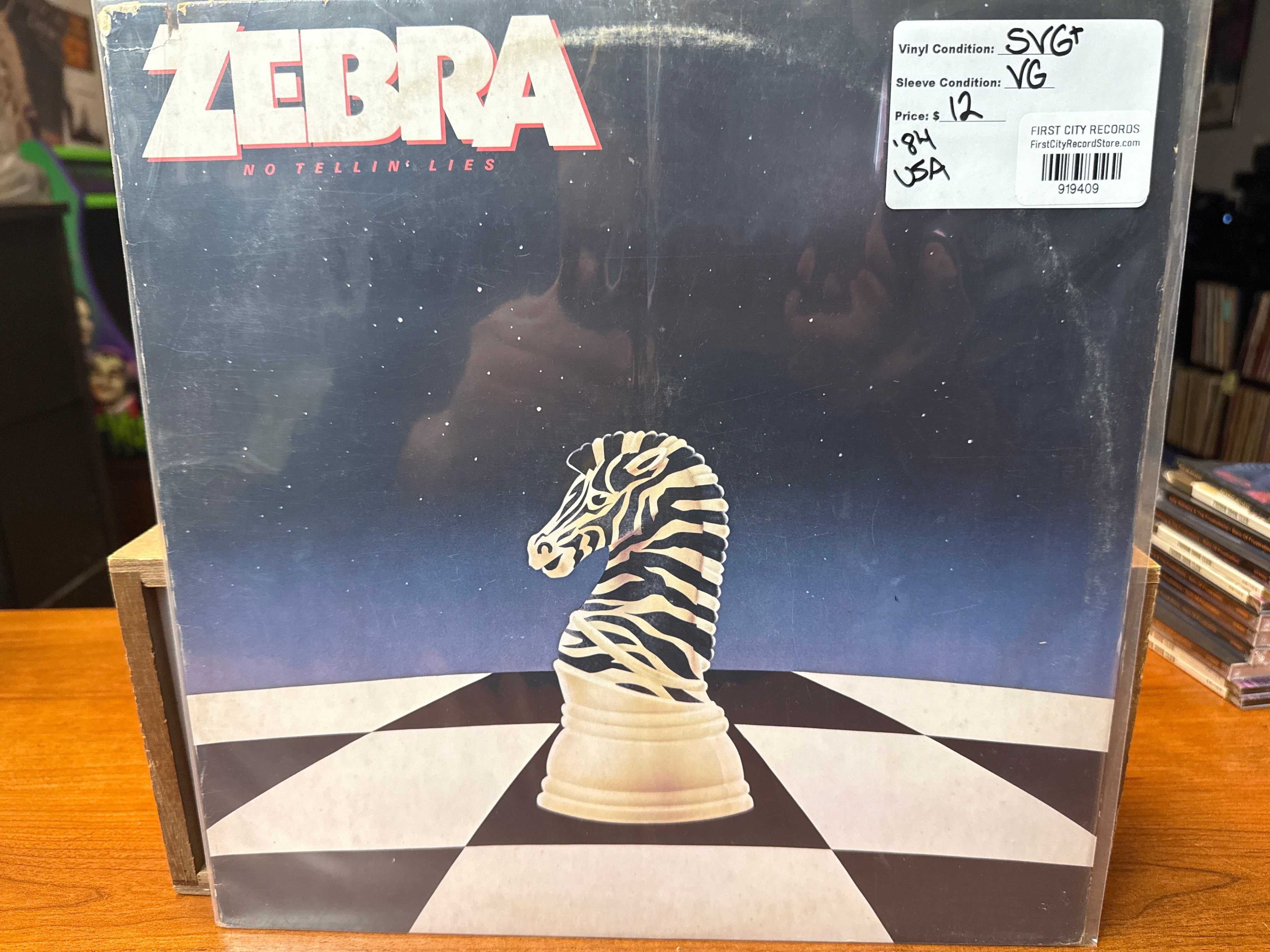Zebra - No Tellin' Lies (1984, USED)