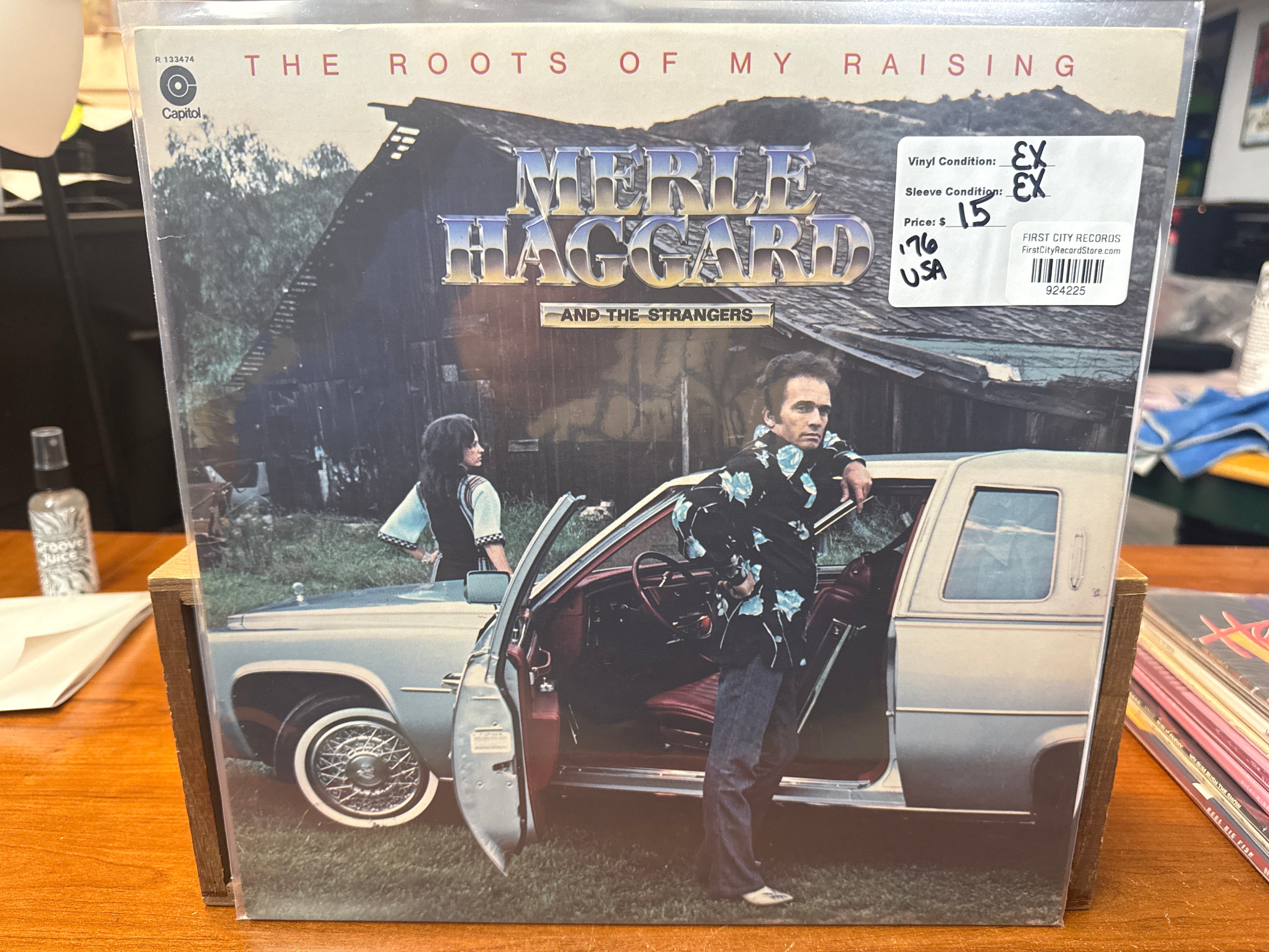Merle Haggard and the Strangers - The Roots of my Raising (1976, USED)