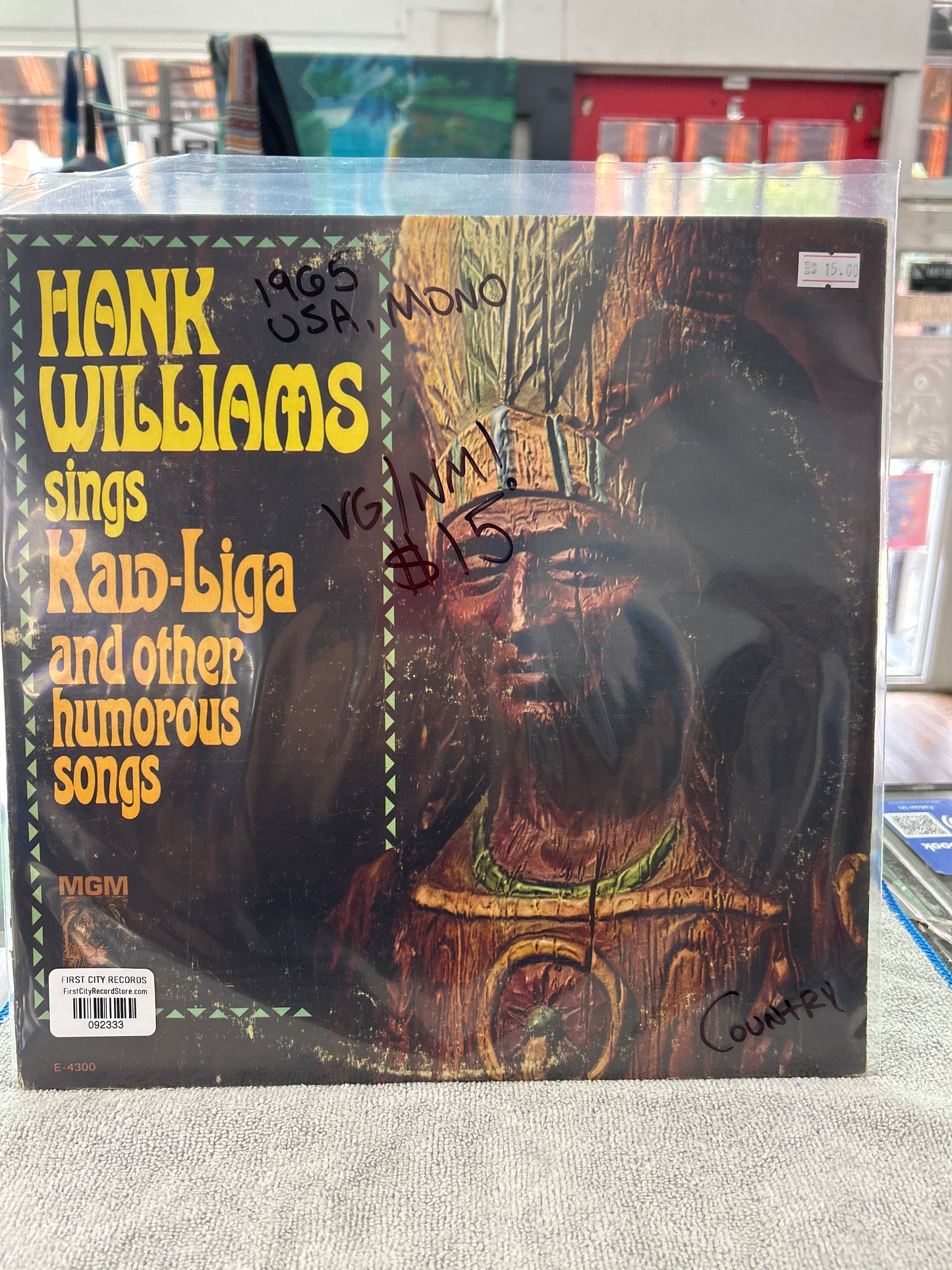 Hank Williams Sings Kaw-Liga And Other Humorous Songs