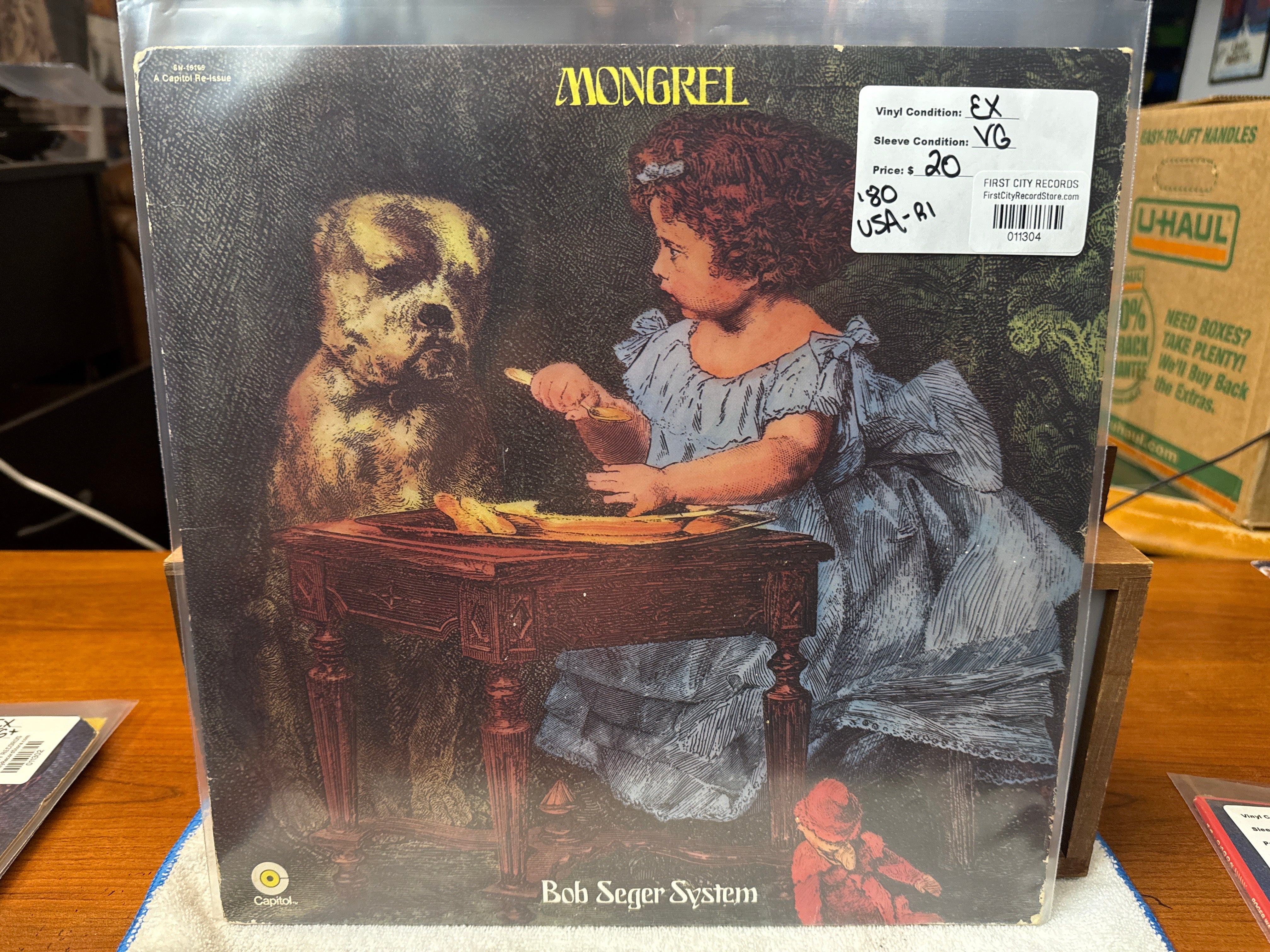 Bob Seger System - Mongrel (1980, USED)