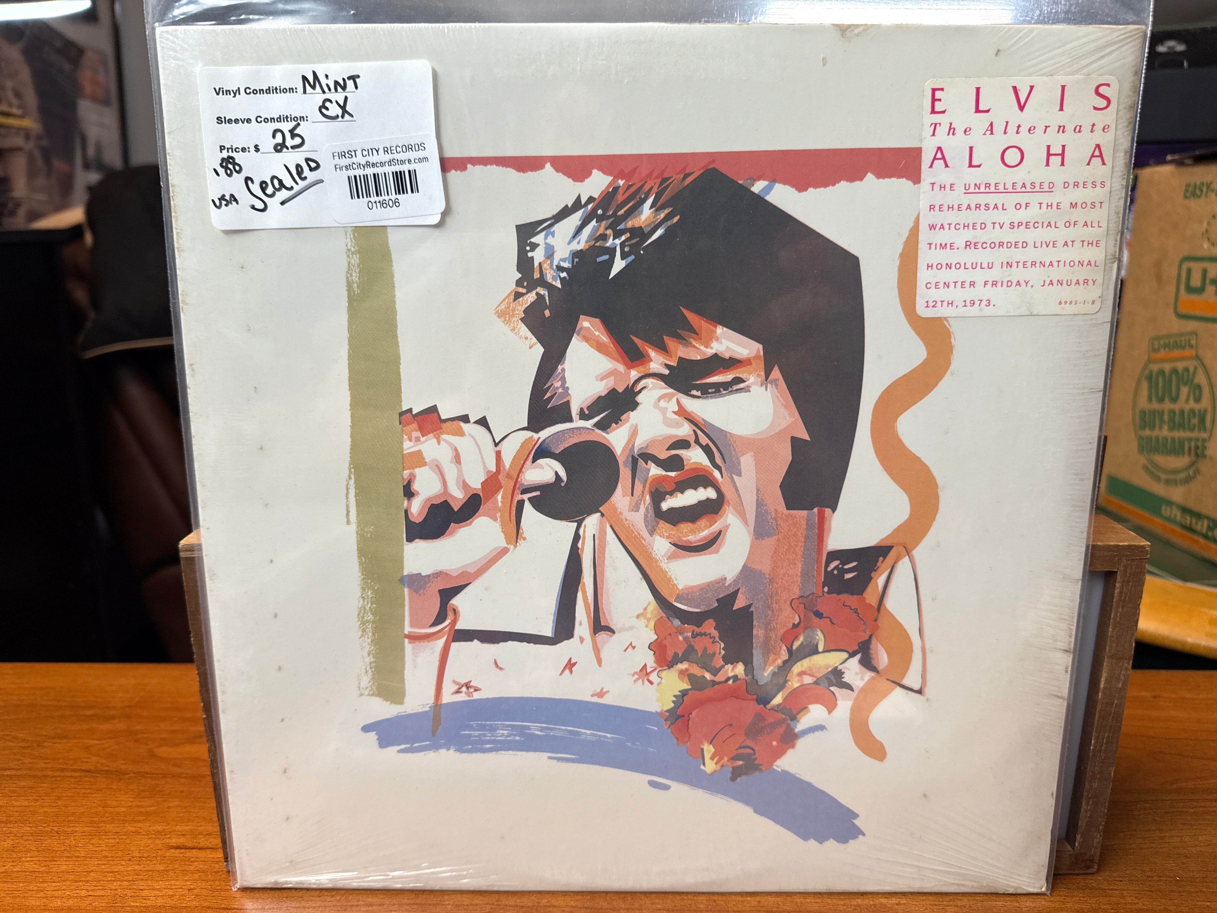 Elvis - The Alternate Aloha (1988, Sealed, USED)