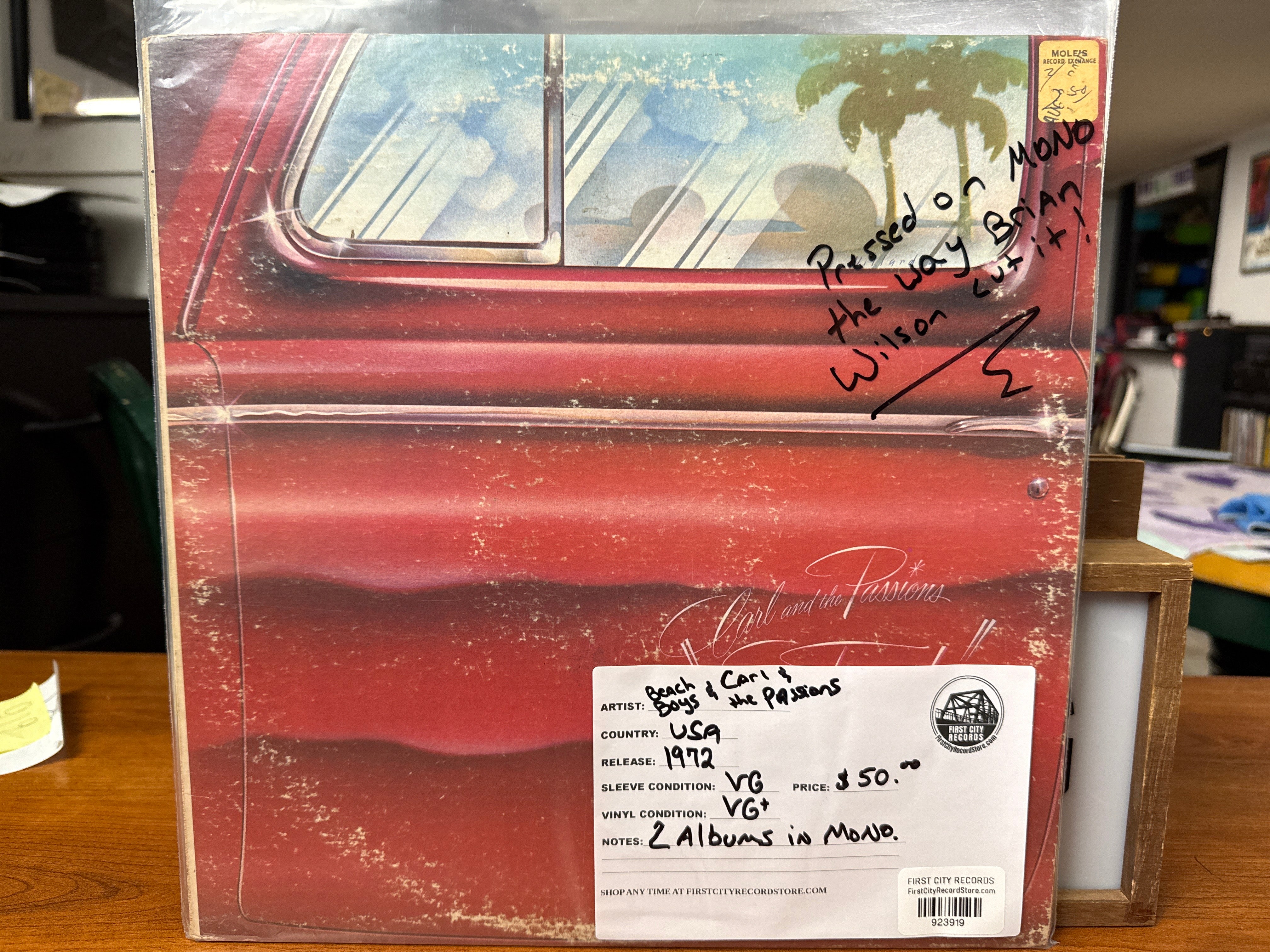 Beach Boys & Carl & The Passions - Pet Sounds & So Tough (1979, USED)