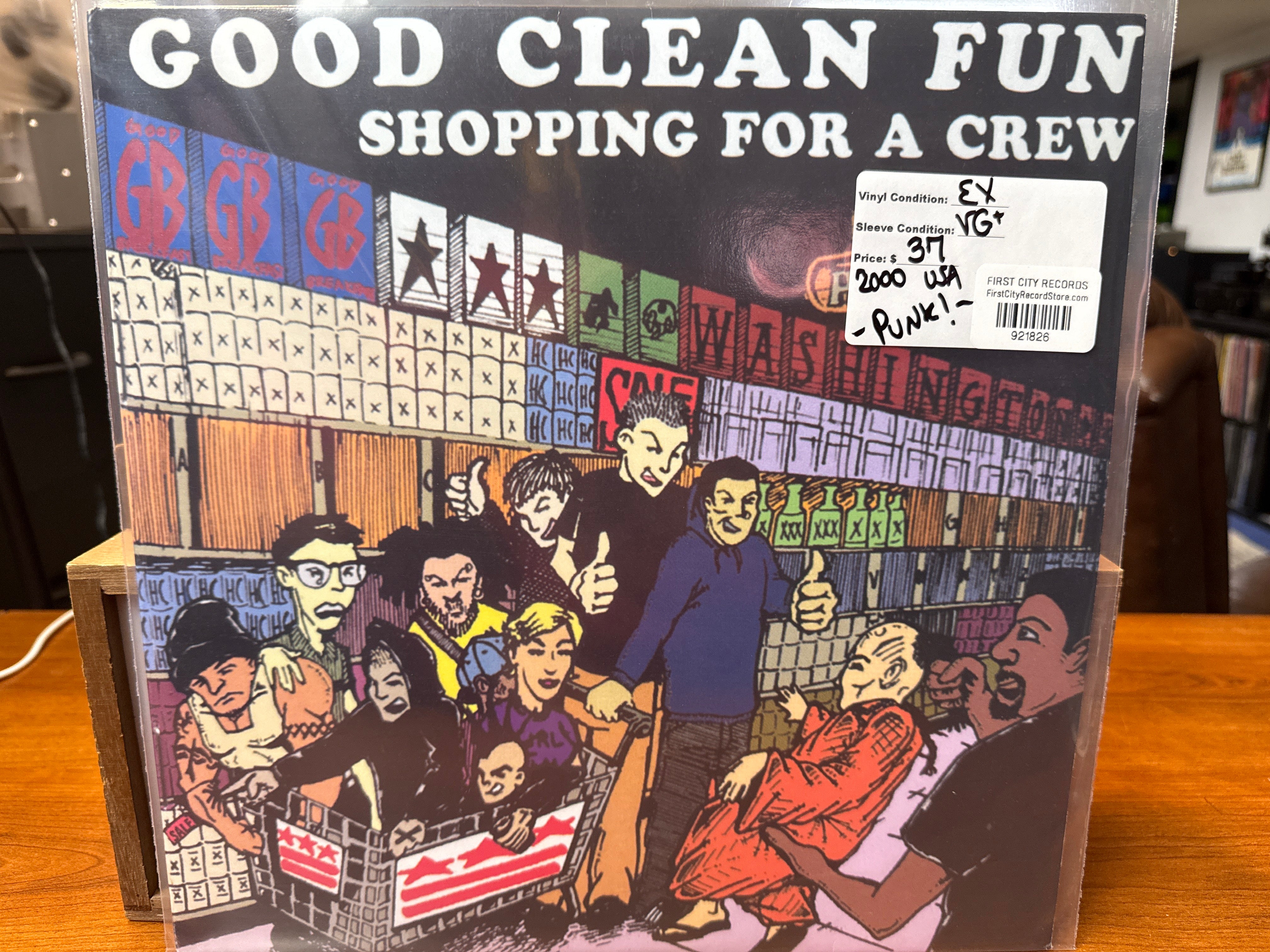Good Clean Fun - Shopping For a Crew (2000, USED)