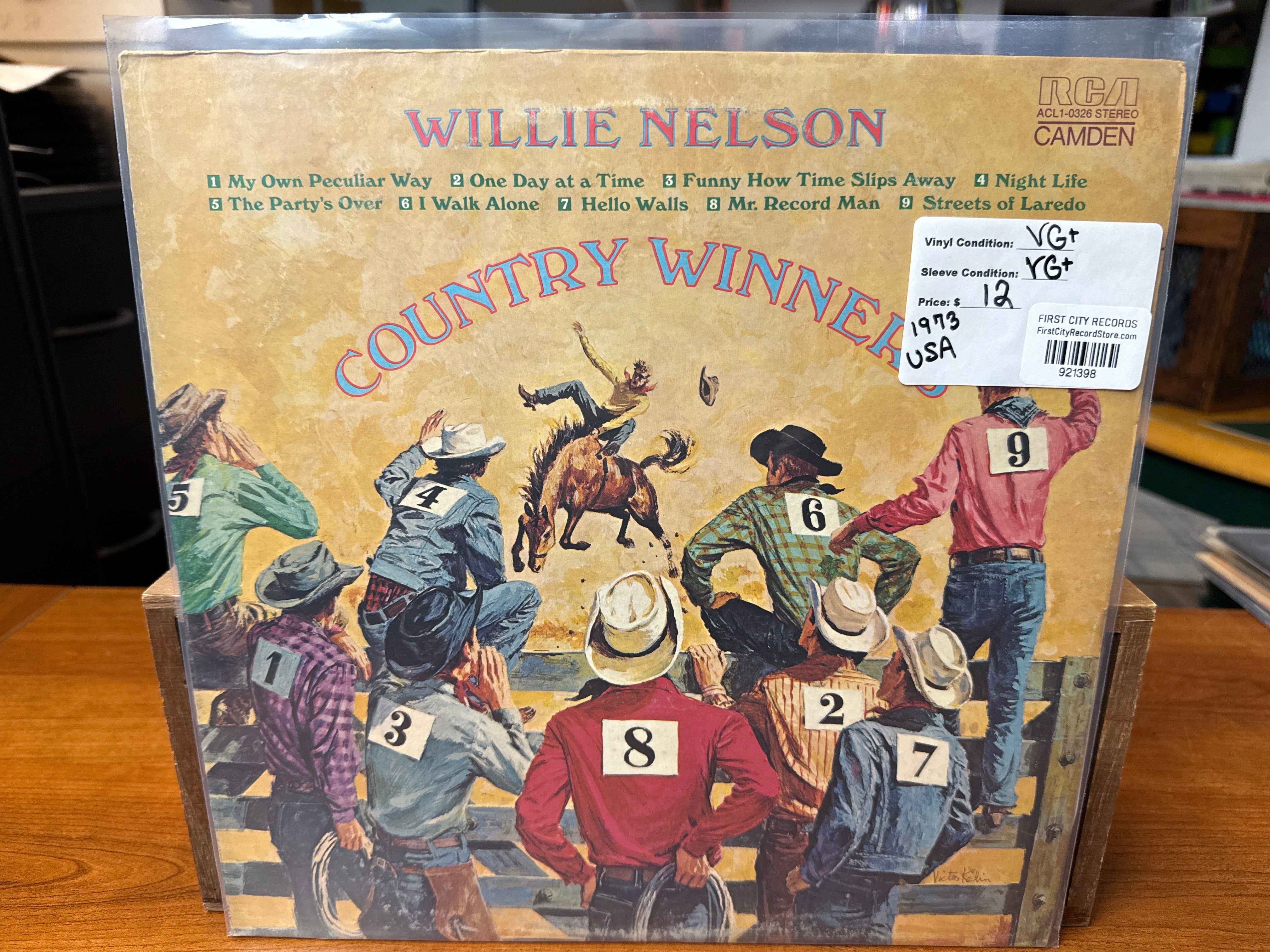 Willie Nelson - Country Winners (1973, USED)