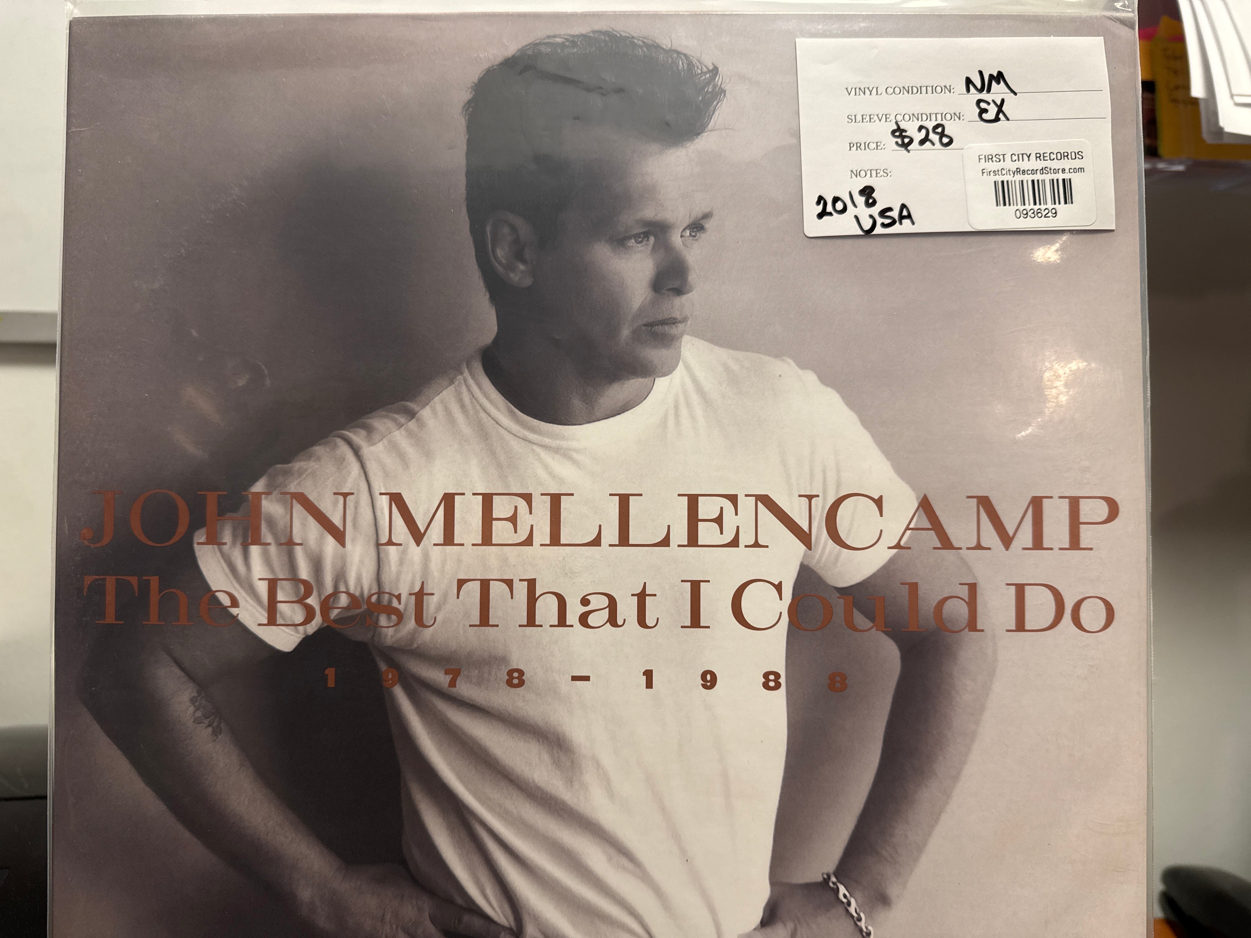 John Mellencamp - The Best That I Could Do 78 to 88 Greatest Hits (USED)
