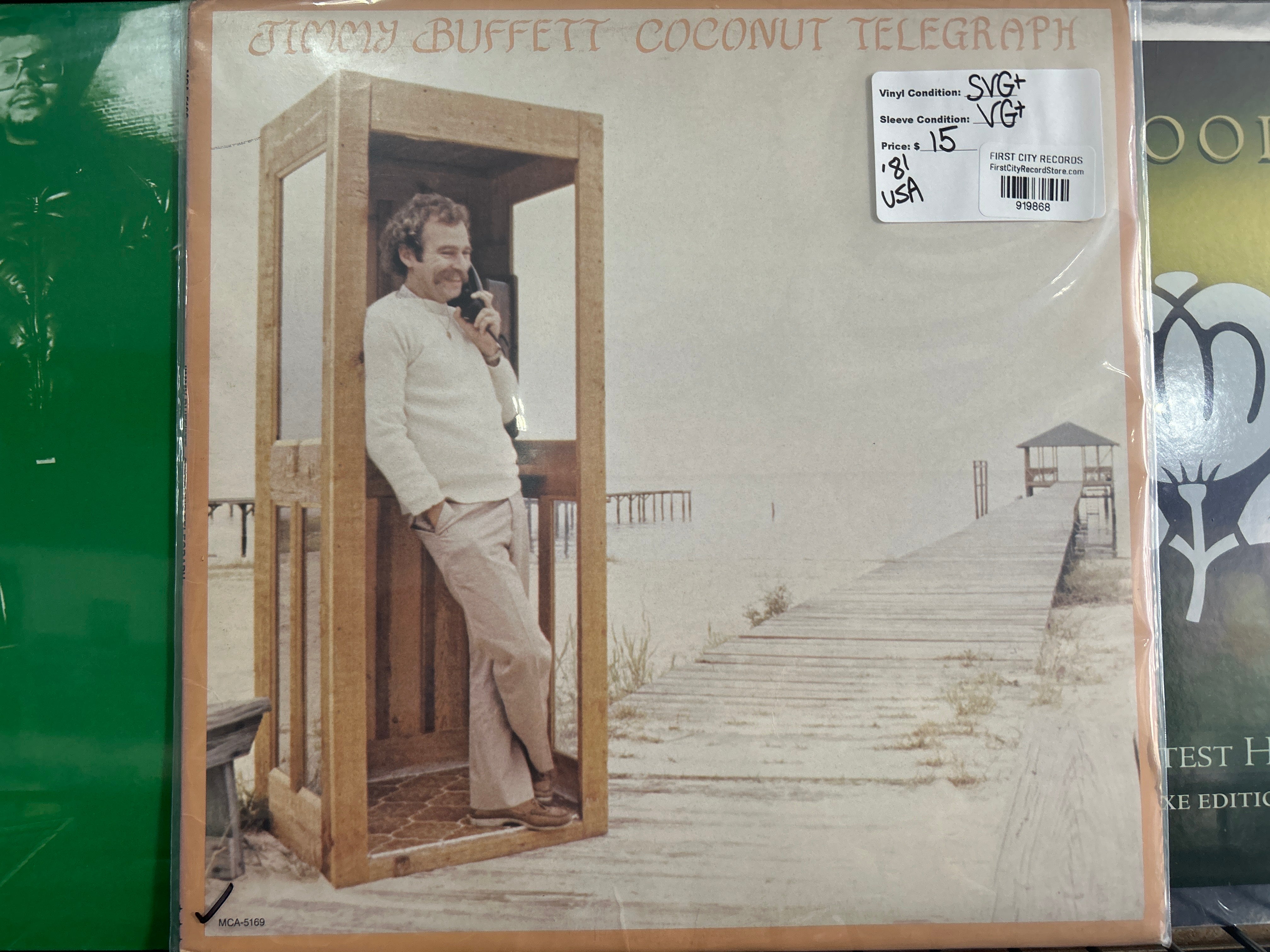 Jimmy Buffett - Coconut Telegraph (1981, USED)