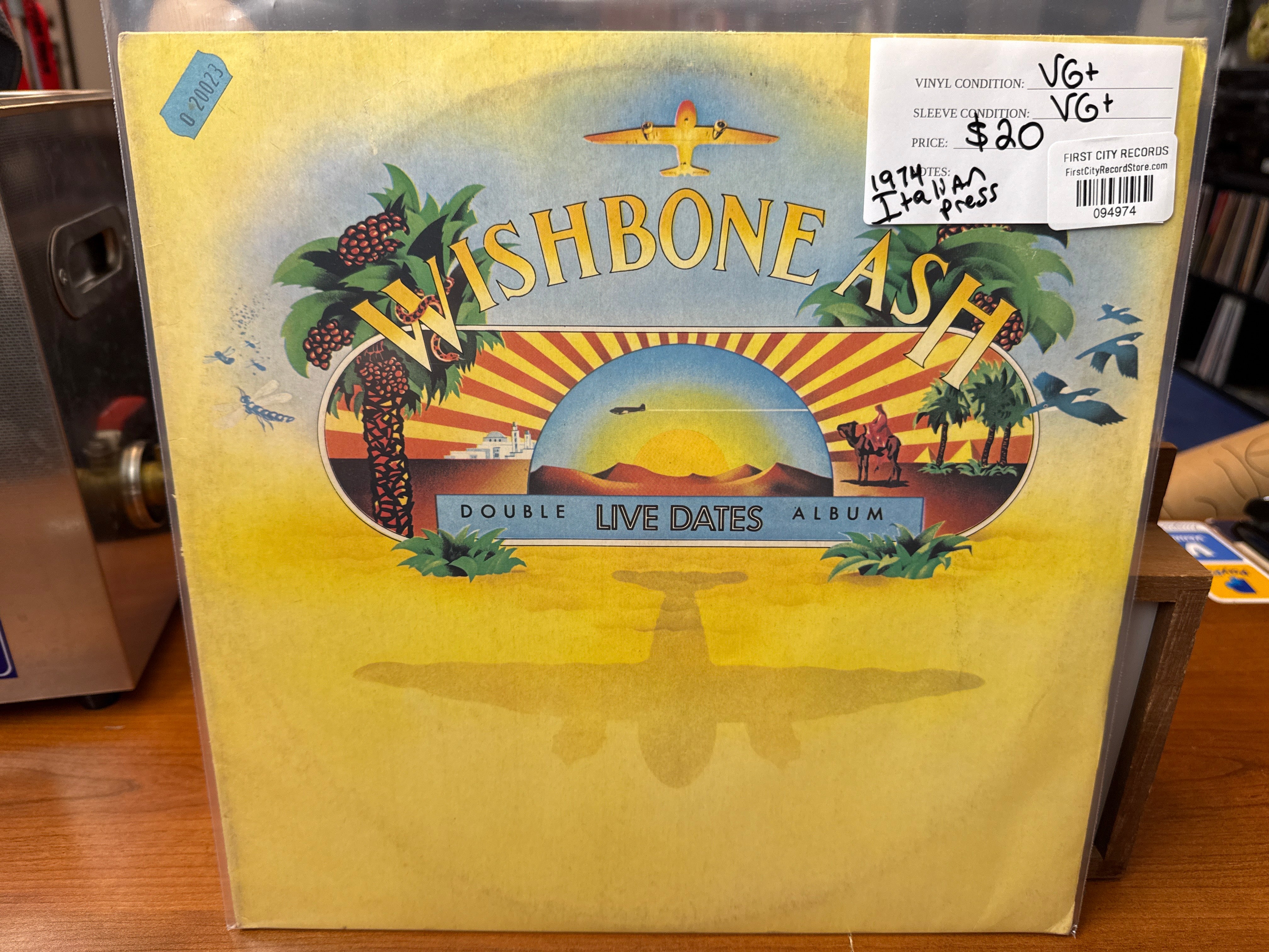 Wishbone Ash - Double Album (1974 Italian Pressing, USED)
