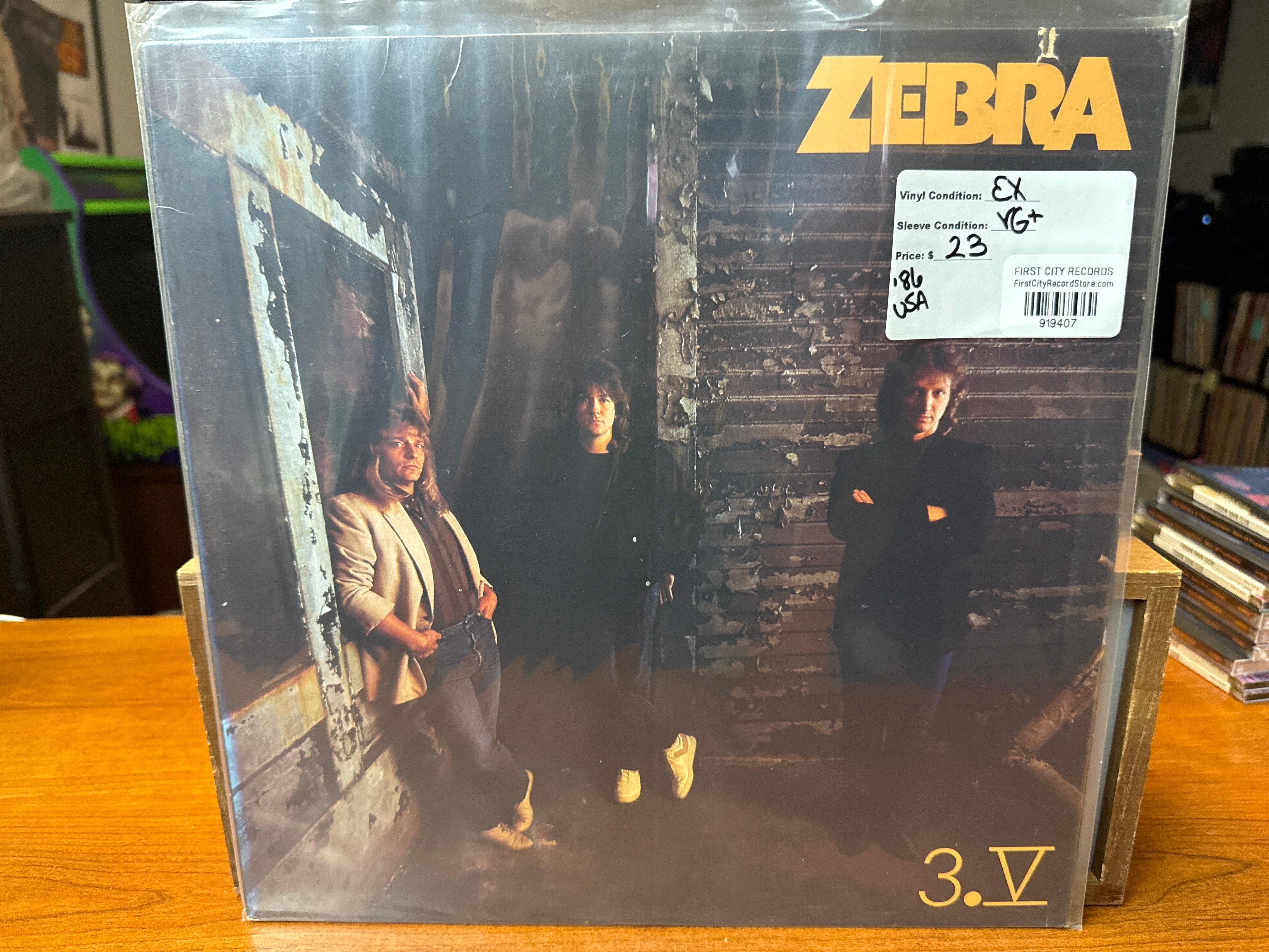 Zebra - 3.V (1986, USED)