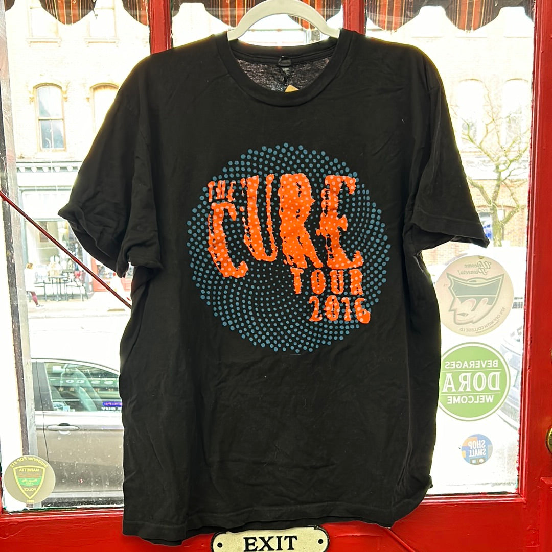 The Cure Tour 2016 Large shirt