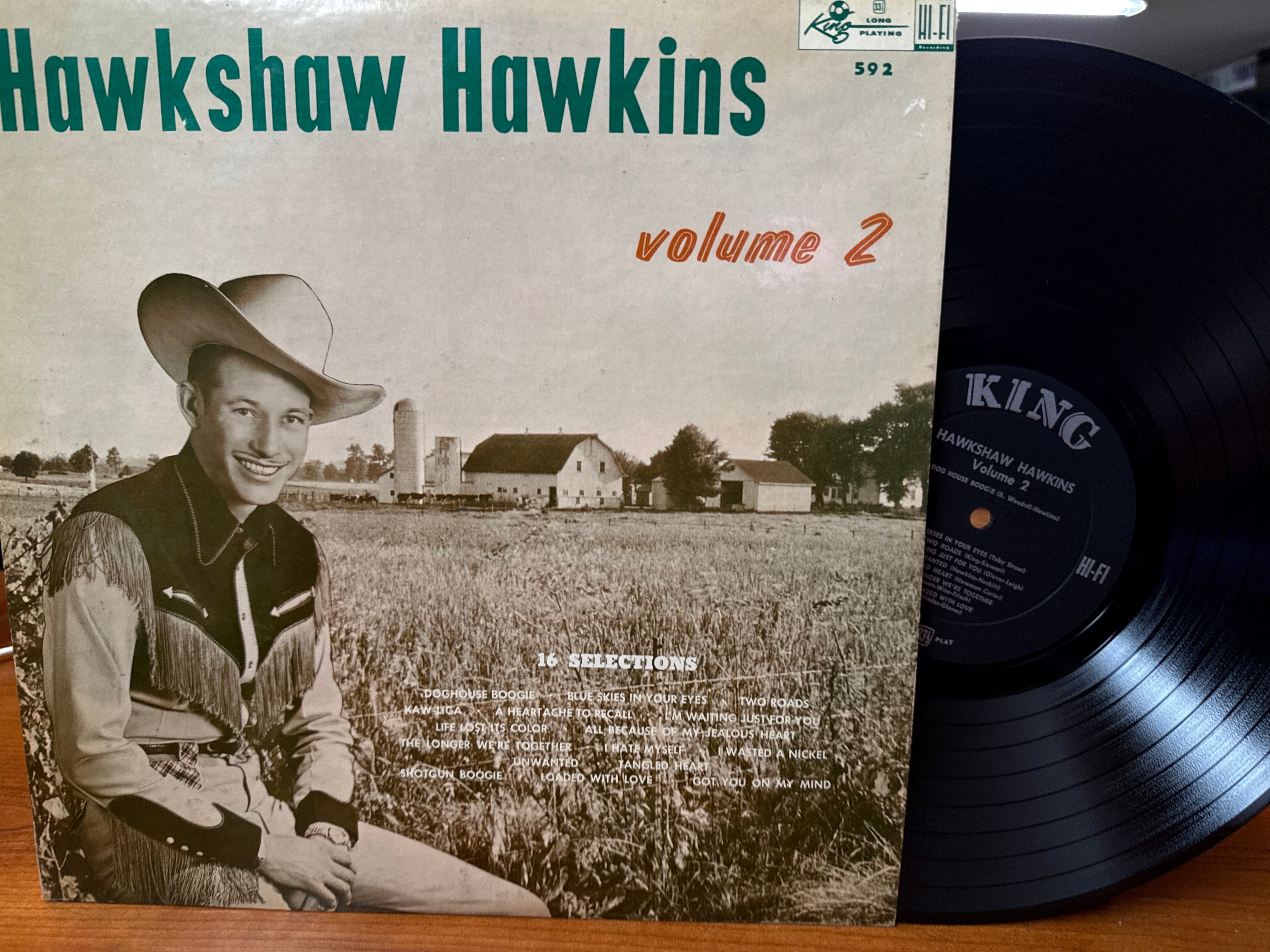 Hawkshaw Hawkins - Volume 2 (1958, USED)
