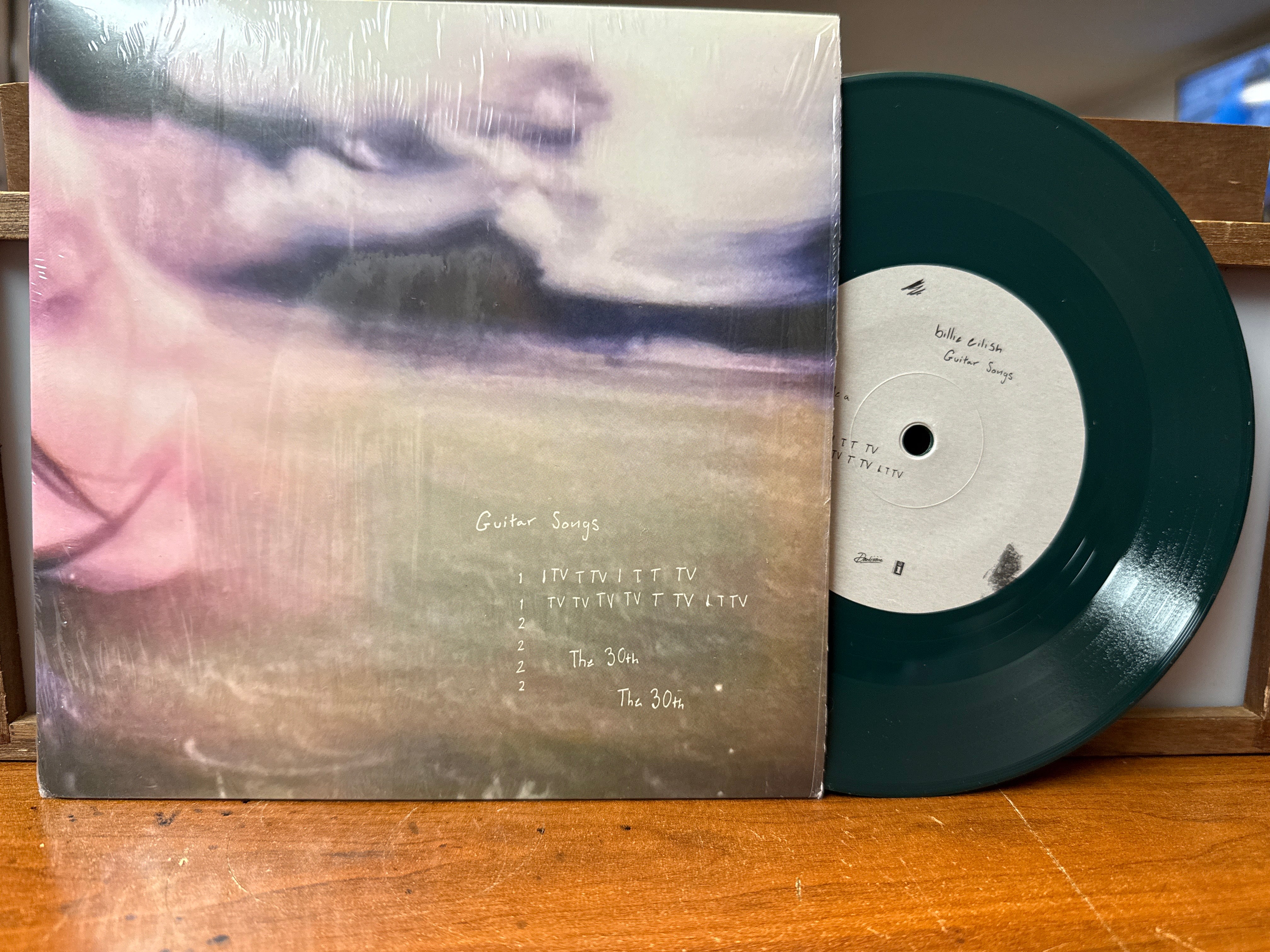 Billie Eilish - Guitar Songs (Green Vinyl, 7 Inch, USED)