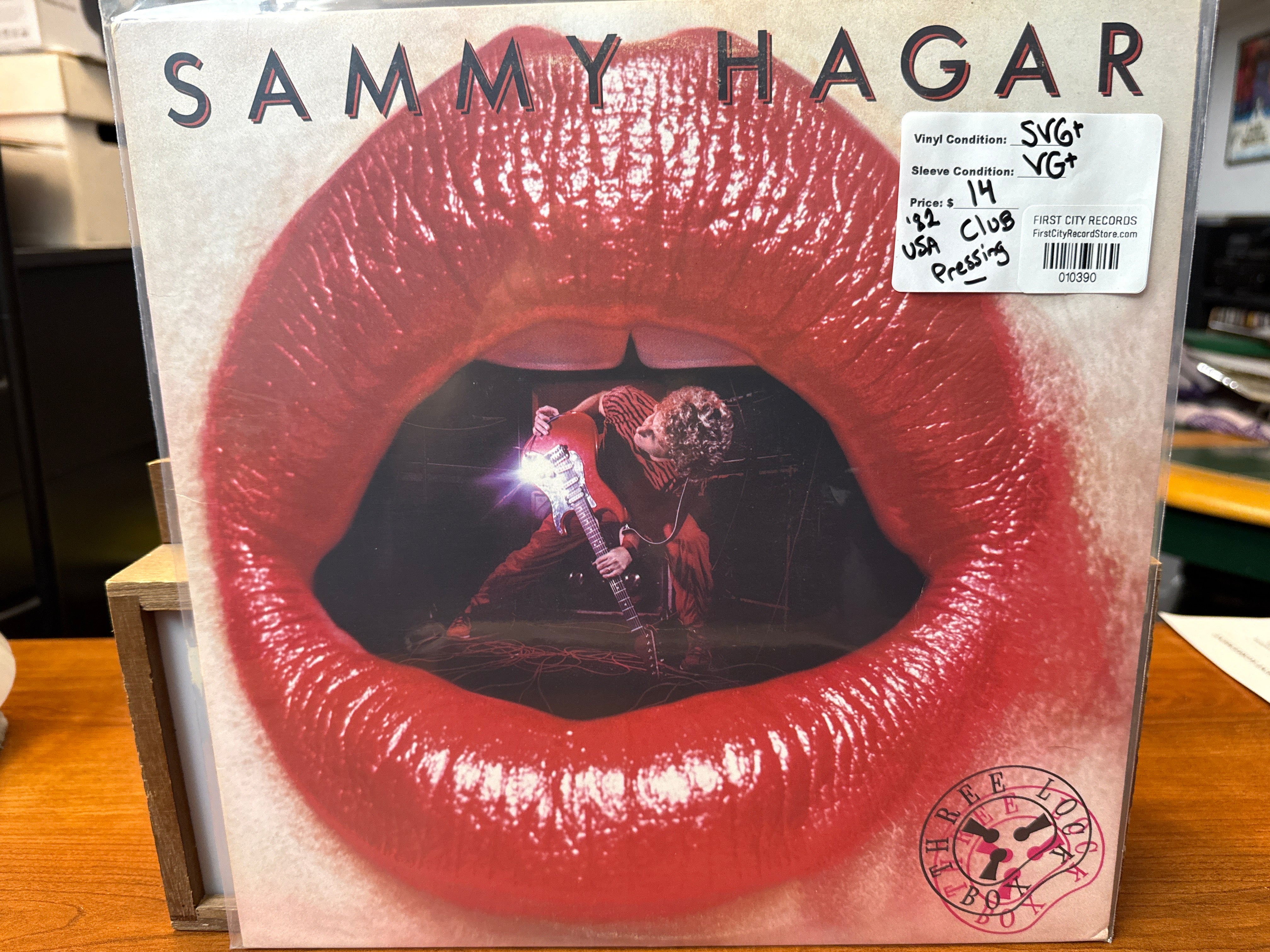 Sammy Hagar - Three Lock Box (1982, Club Pressing, USED)
