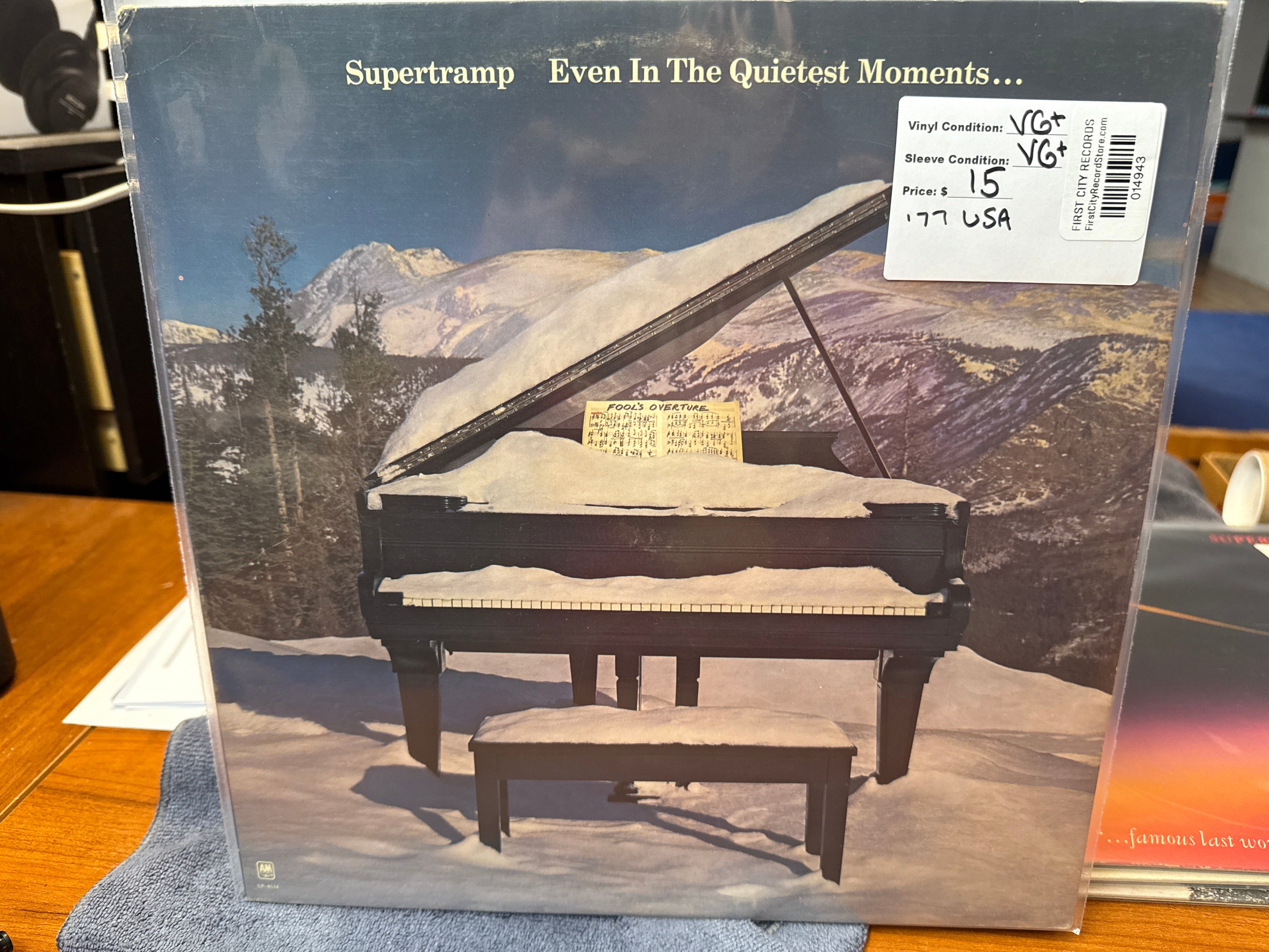 Supertramp - Even in the Quietest Moments (1977, USED)